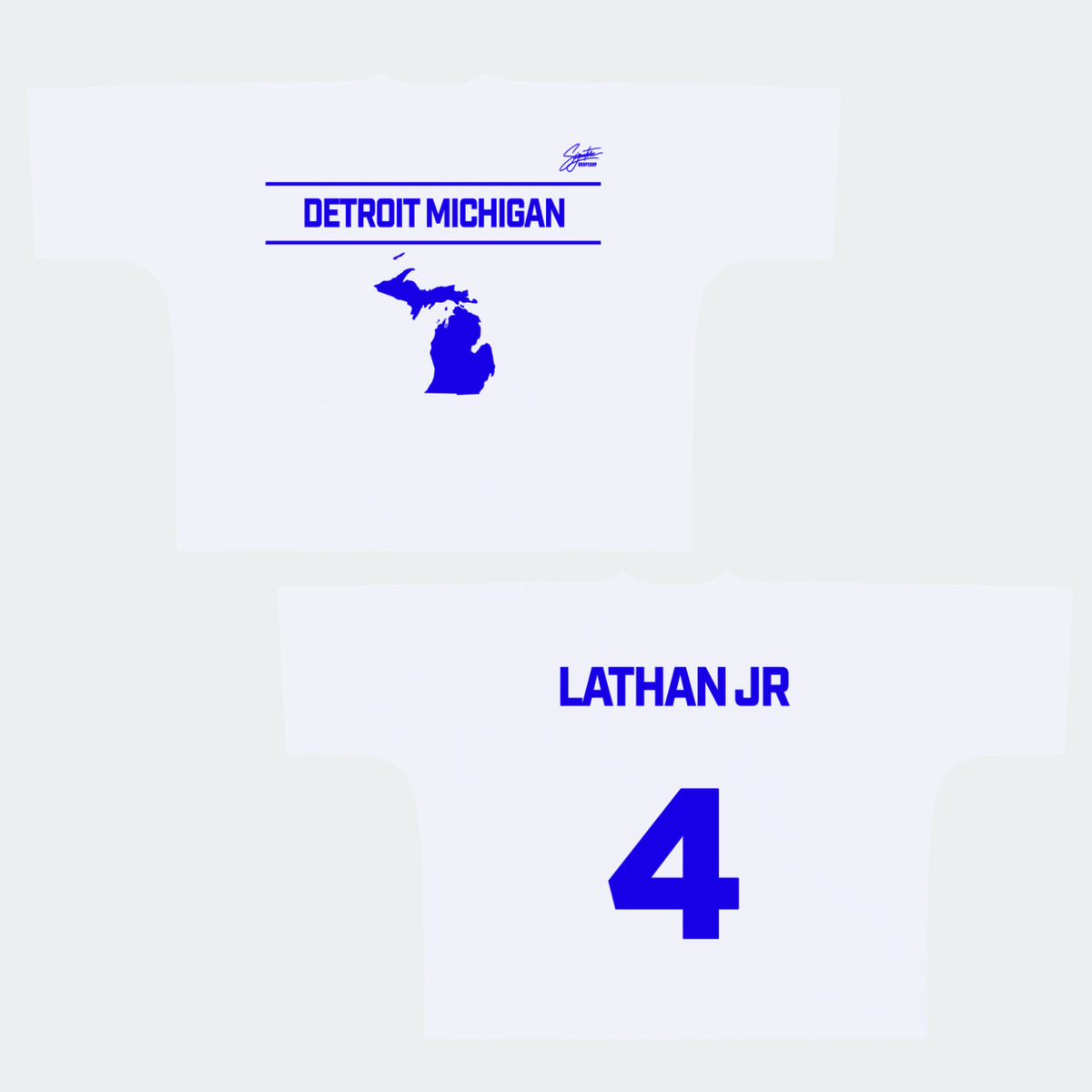 Nathaniel Lathan Jr Premium Drop Shoulder/Boxy Tee