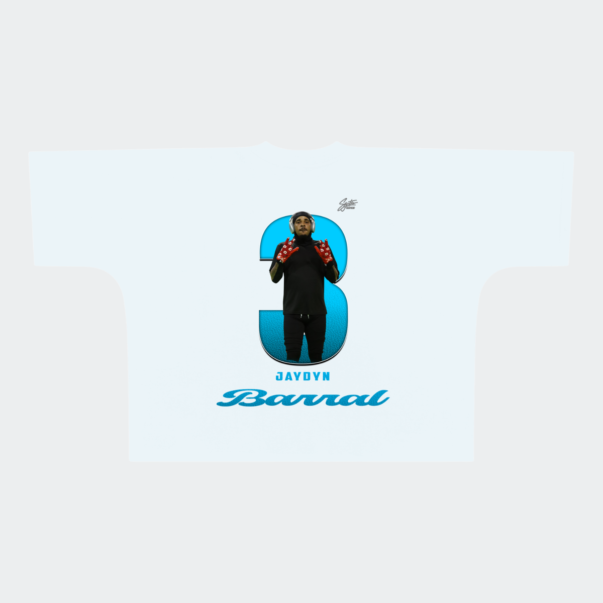 Jaydyn Barral Premium Drop Shoulder/Boxy Tee