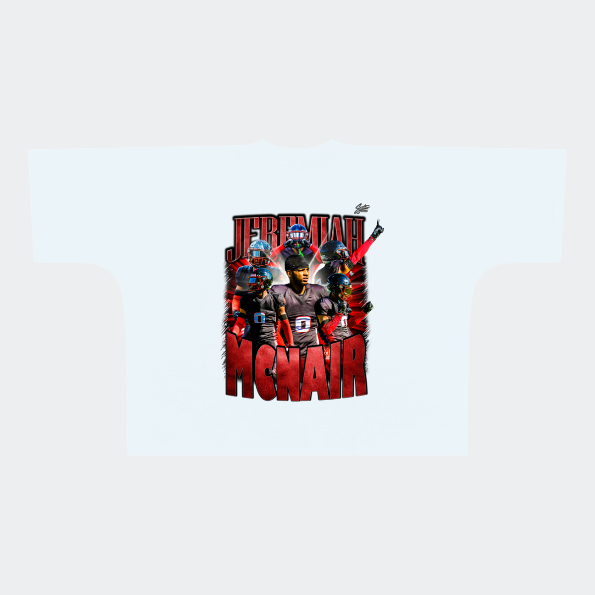 Jeremiah McNair Premium Drop Shoulder/Boxy Tee