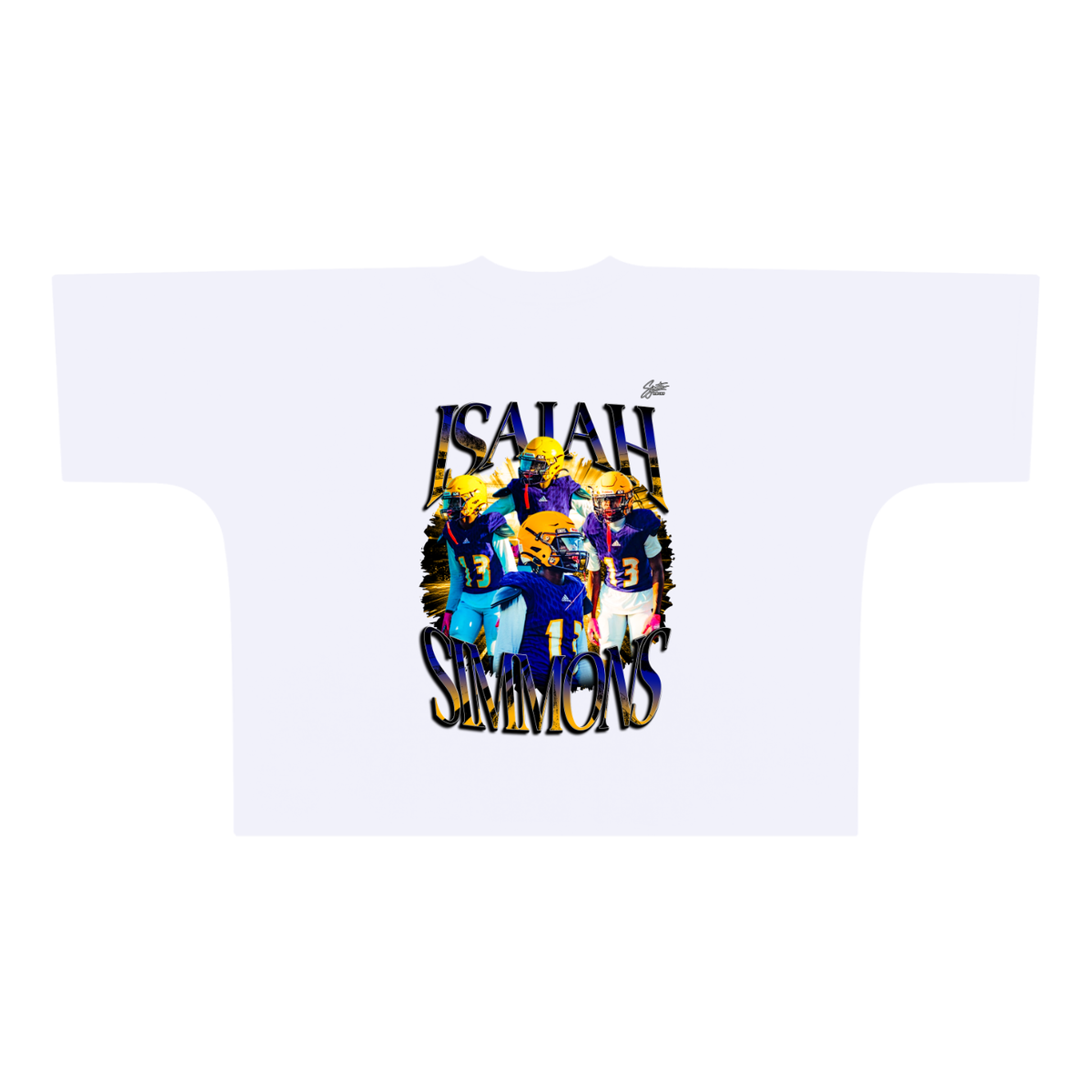 Isaiah Simmons Premium Drop Shoulder/Boxy Tee