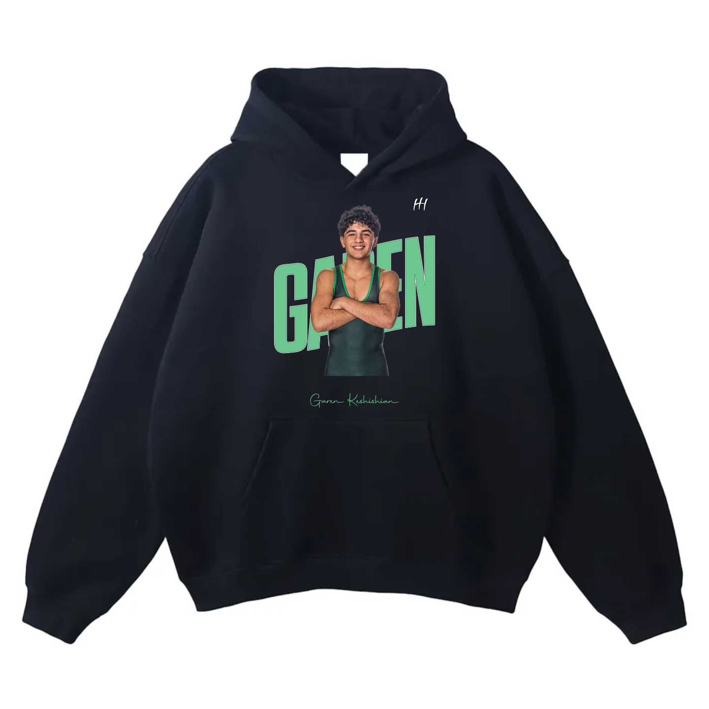Garen Keshishian Oversize Fleeced Hoodie