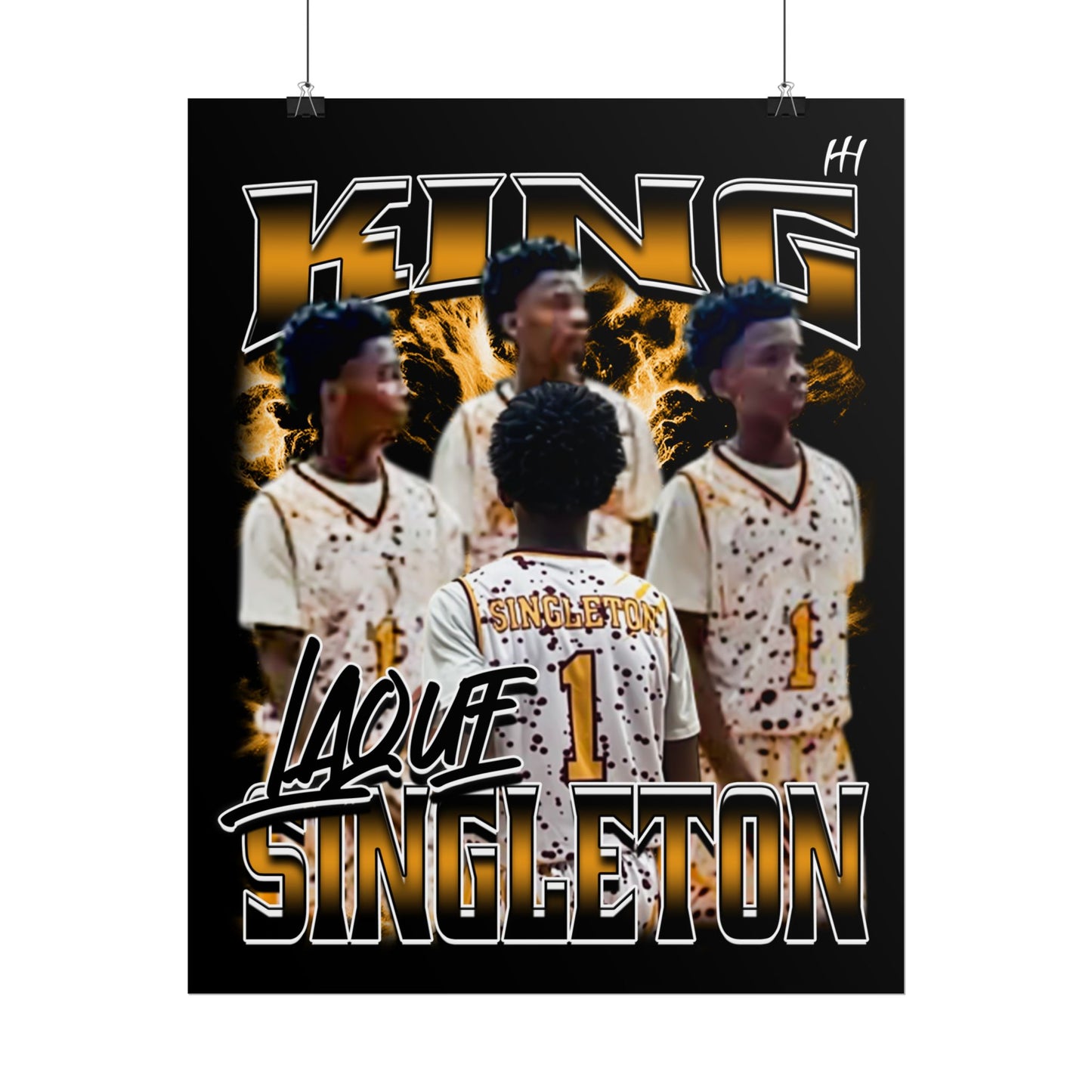 King Singleton Poster - 16″ x 20″