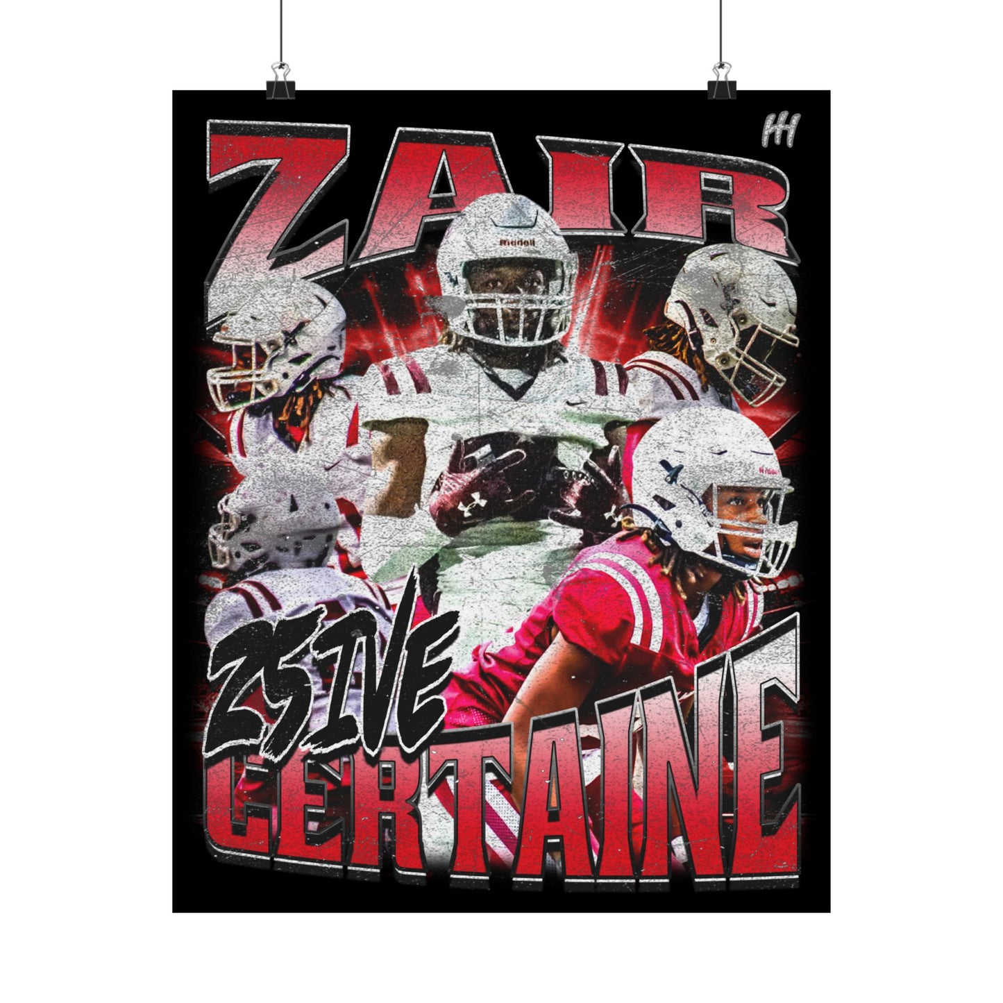 Zair Certaine Poster - 16″ x 20″