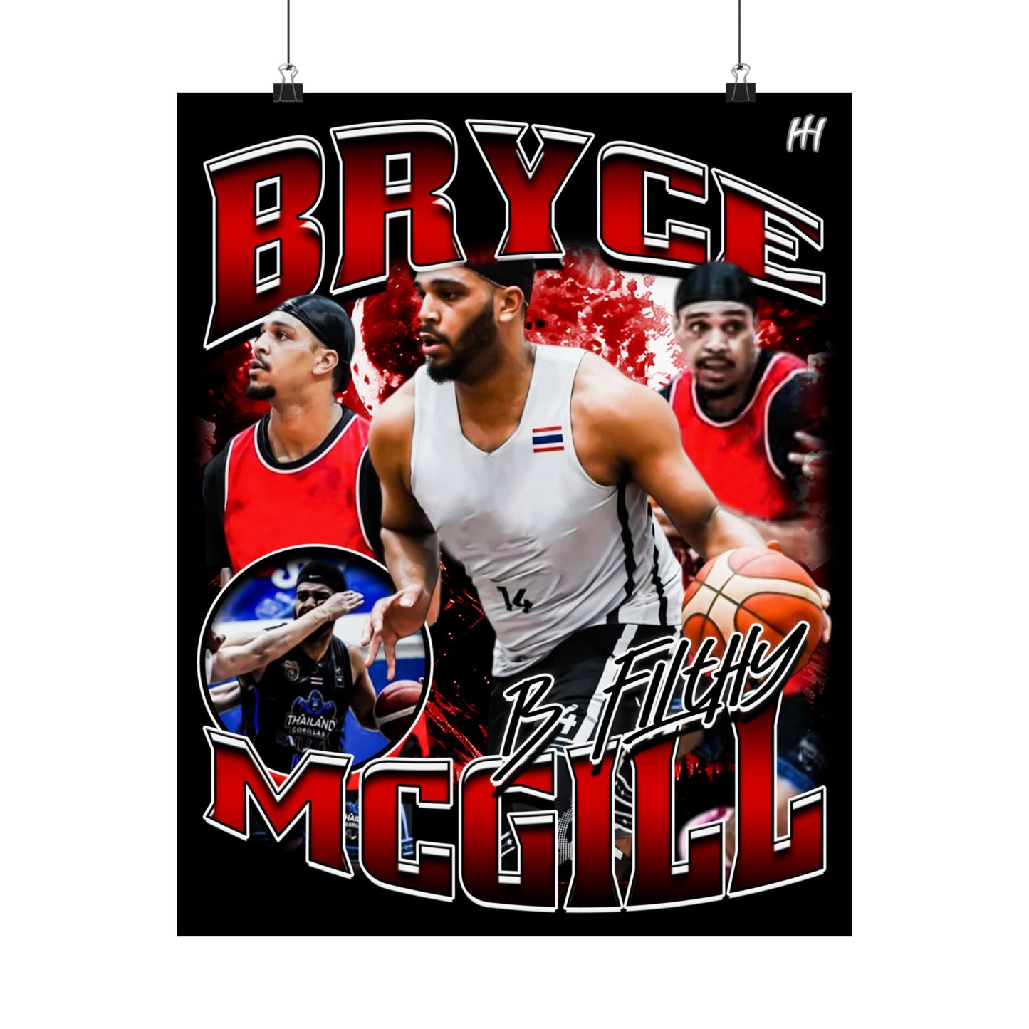 Bryce McGill Poster - 16″ x 20″