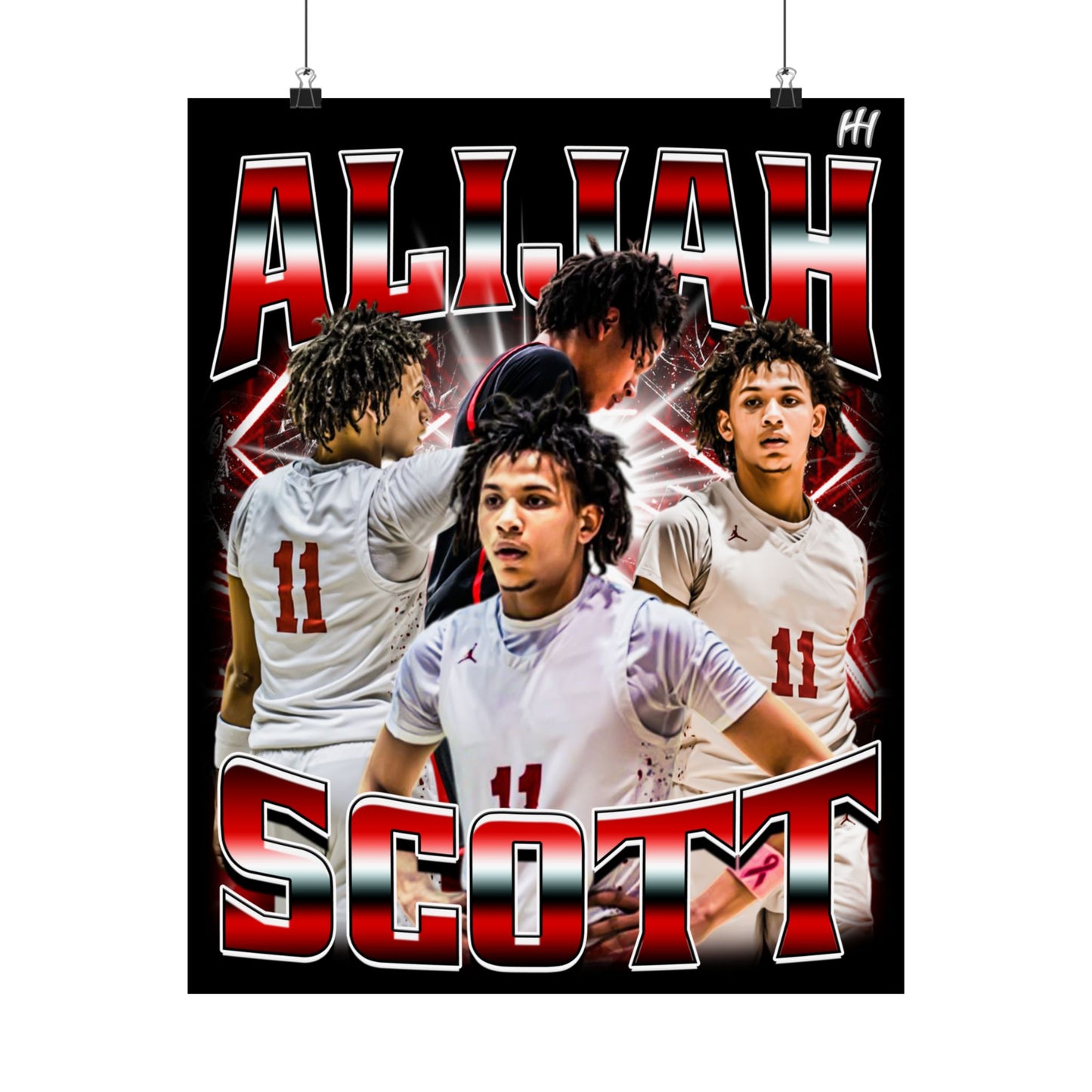 Alijah Scott Poster - 16″ x 20″