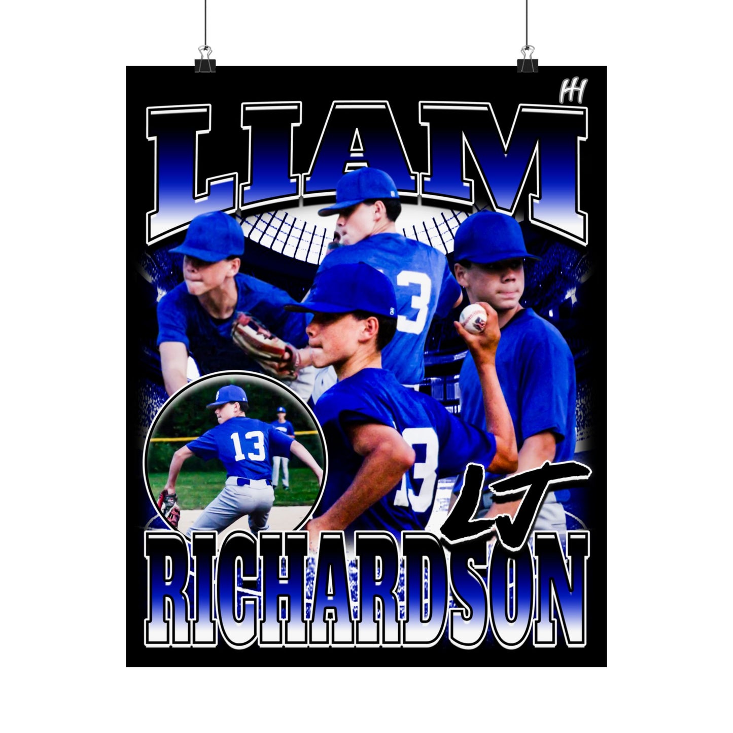 Liam Richardson Poster - 16″ x 20″