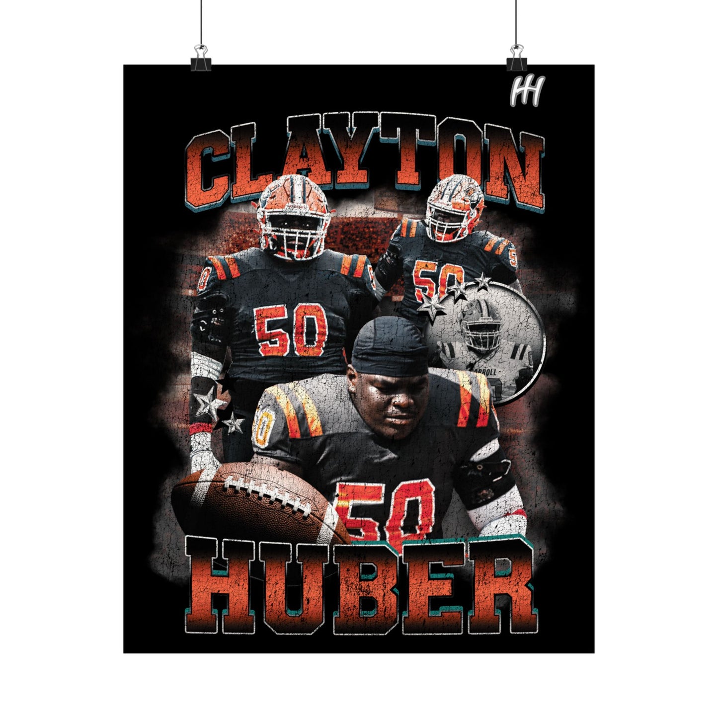 Clayton Huber Poster - 16″ x 20″