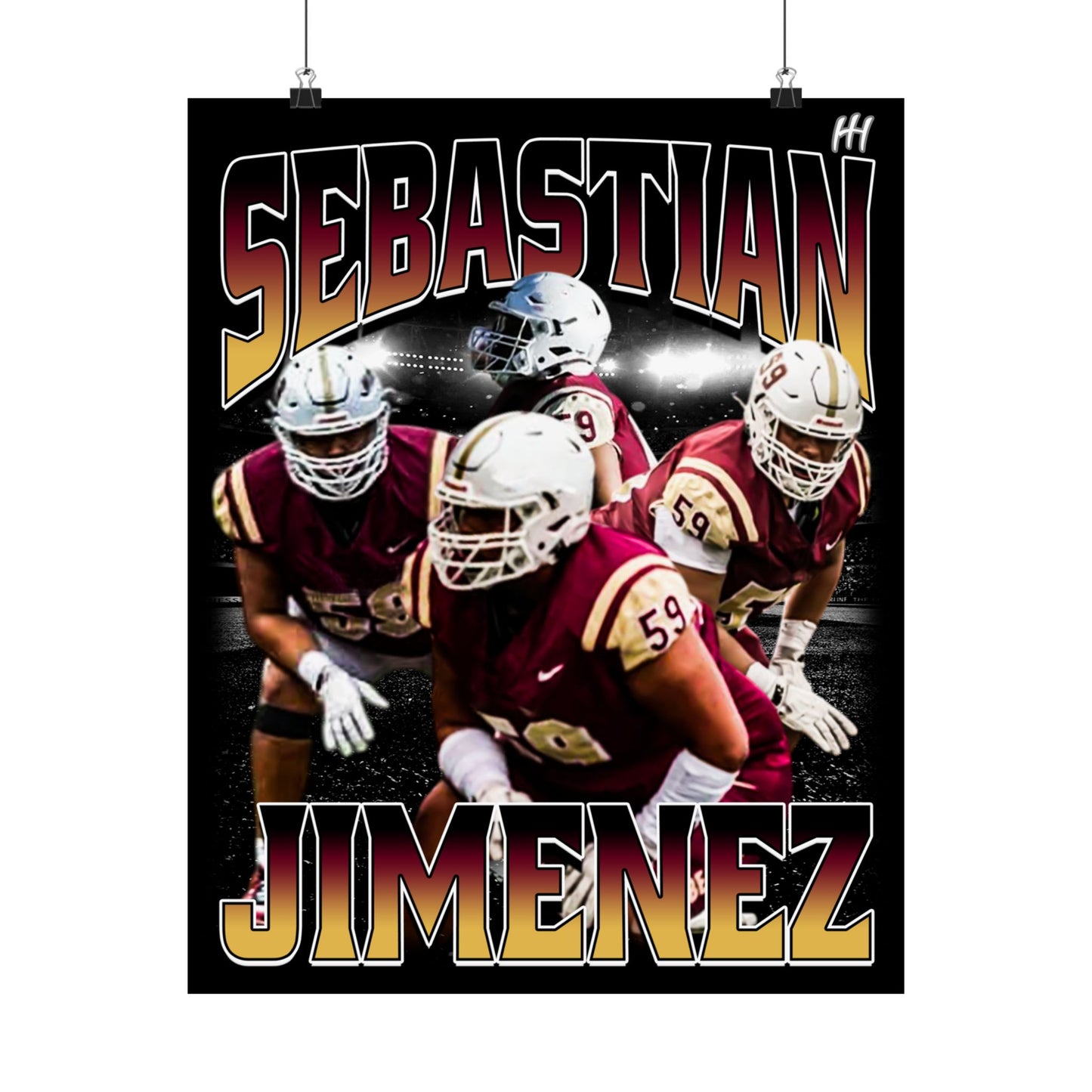 Sebastian Jimenez Poster - 16″ x 20″