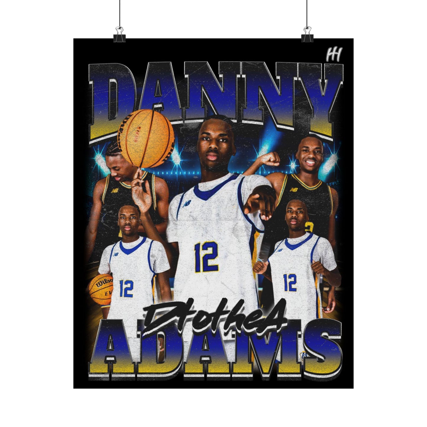 Danny Adams Poster - 16″ x 20″