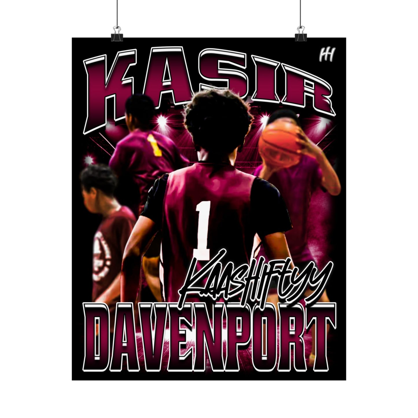 Kasir Davenport Poster - 16″ x 20″