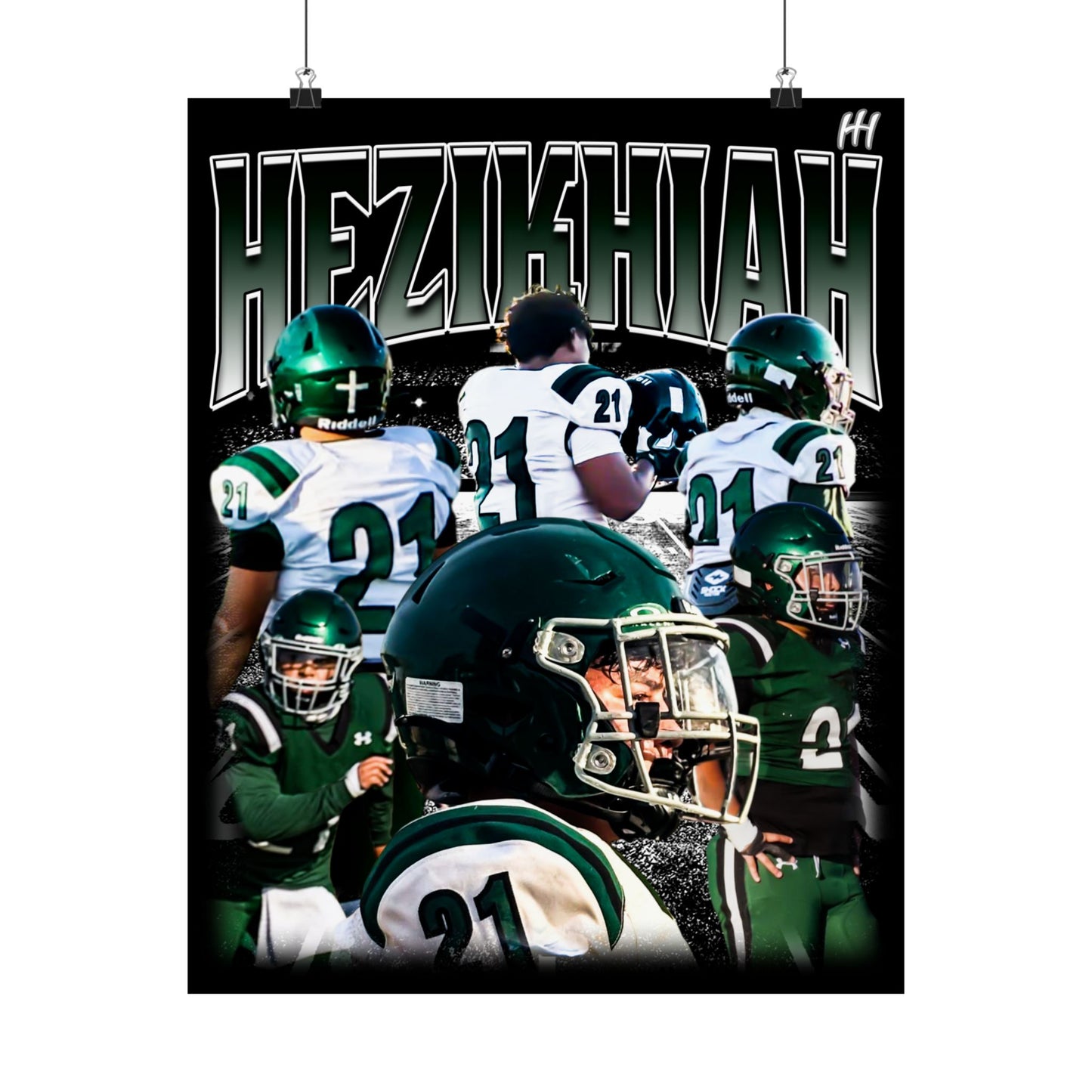 Hezikhiah Poster - 16″ x 20″