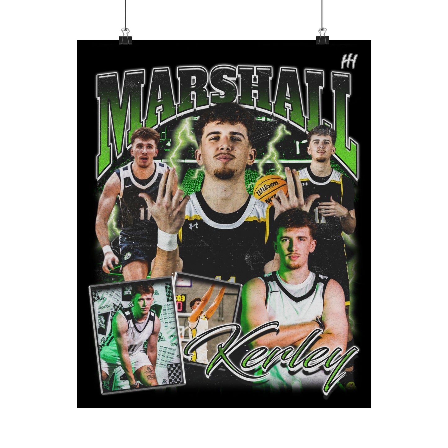 Marshall Kerley Poster - 16″ x 20″
