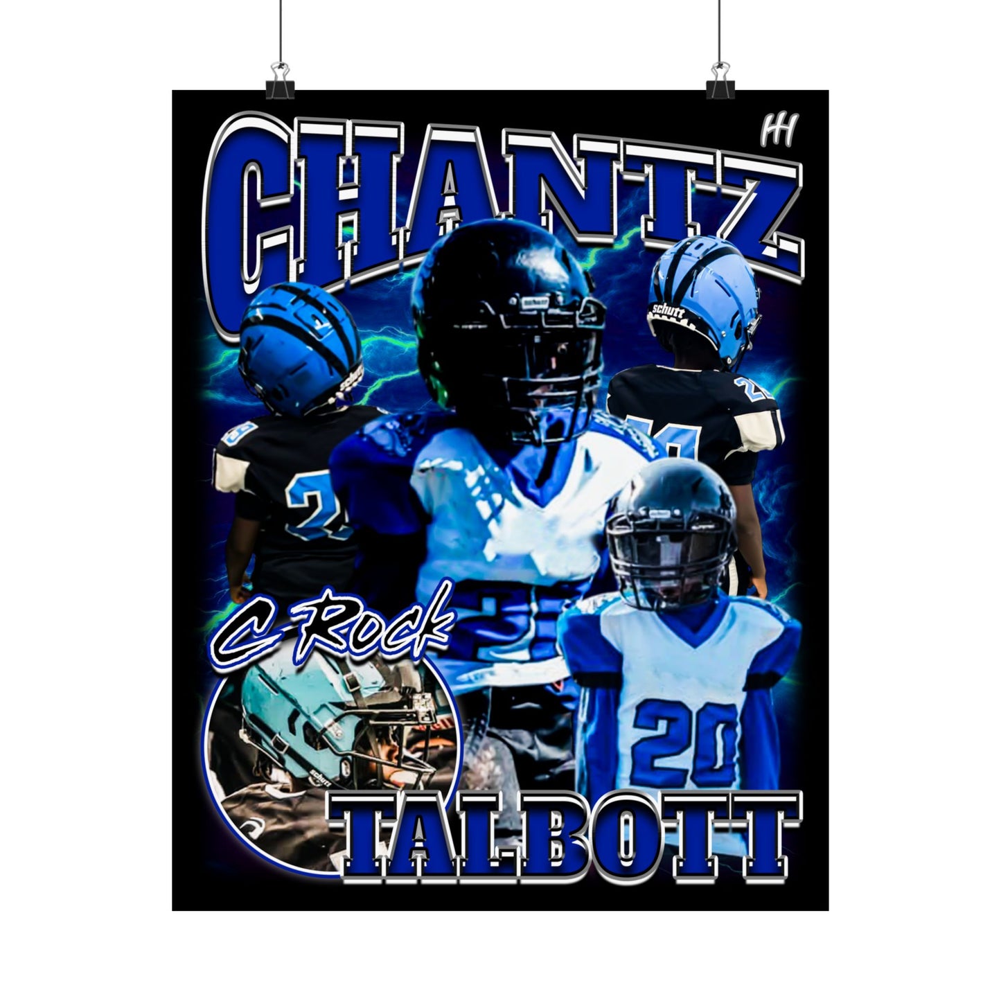 Chantz Talbott Poster - 16″ x 20″