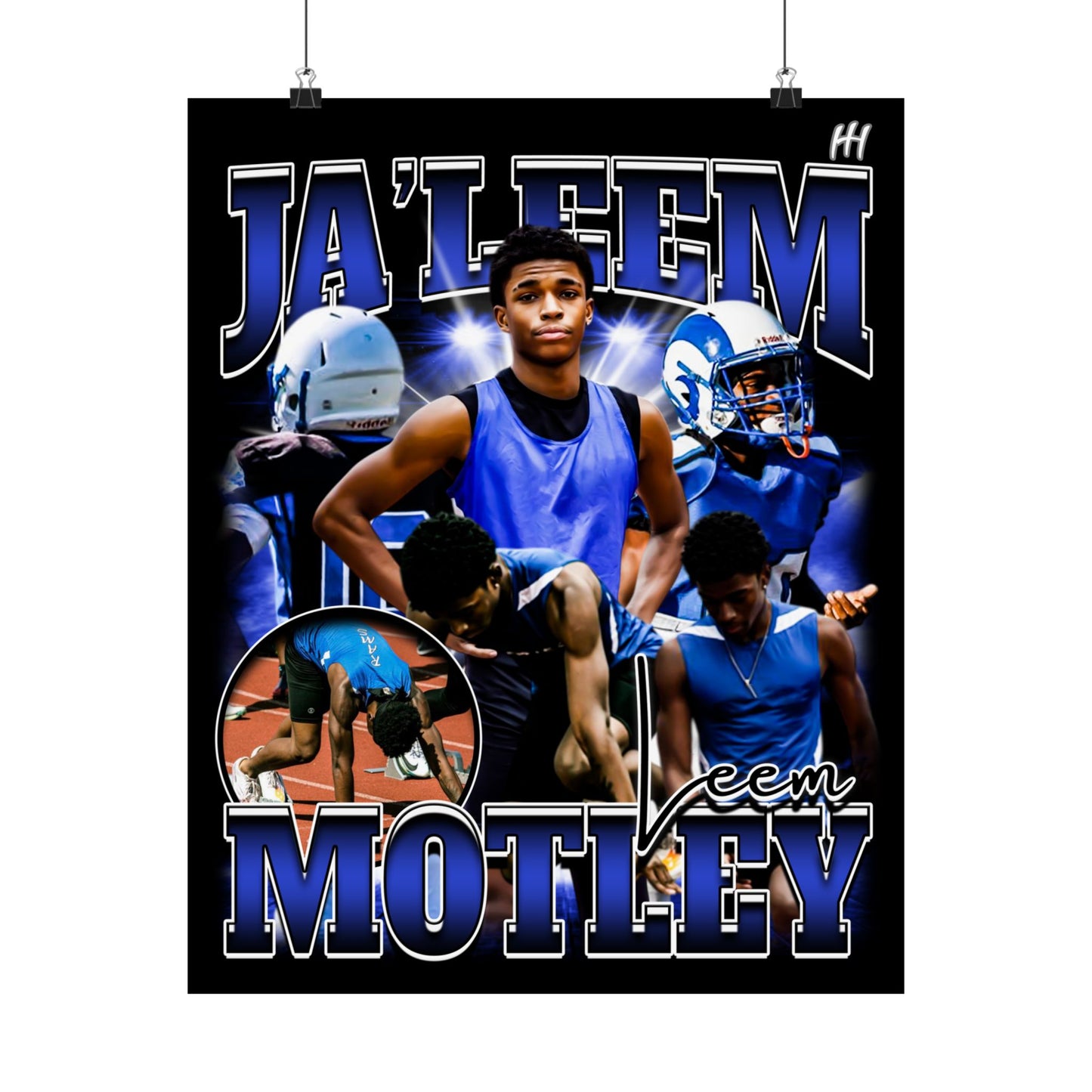 Ja’Leem Motley Poster - 16″ x 20″