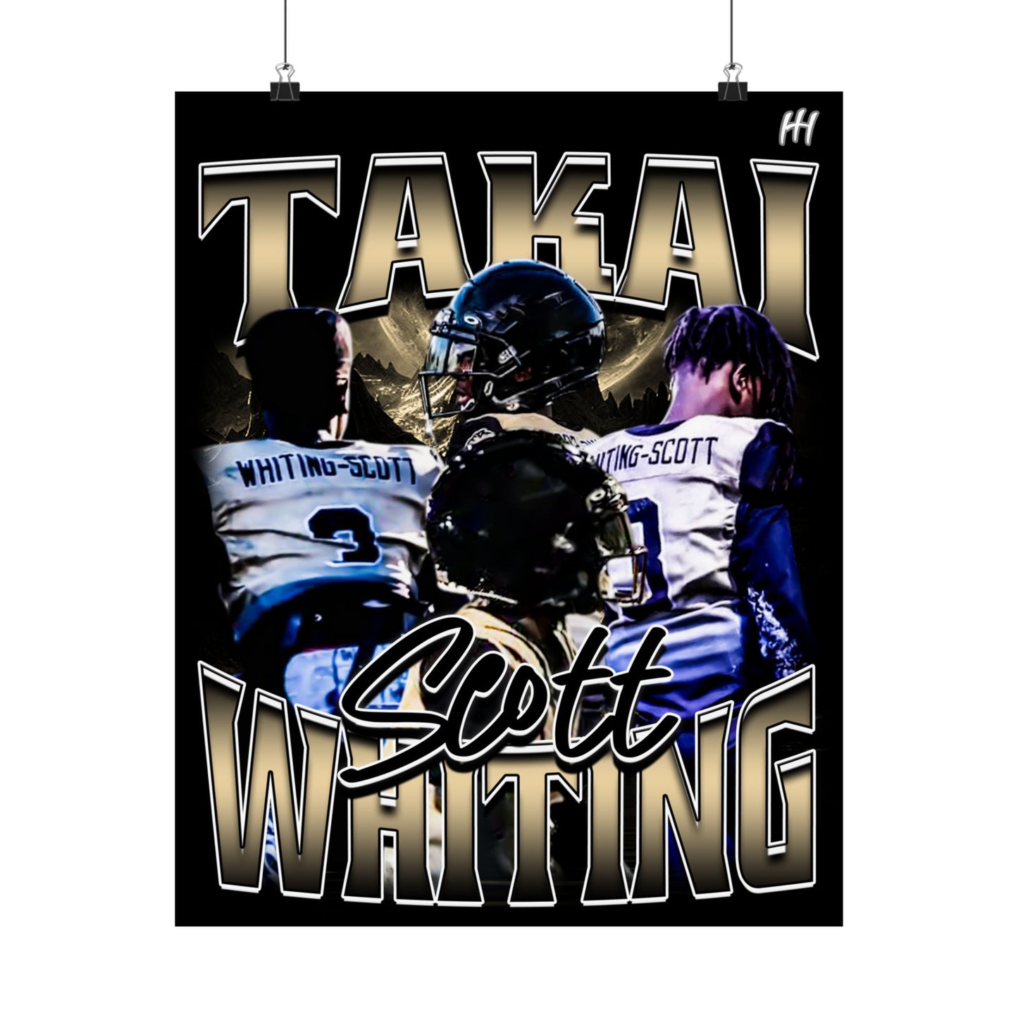 Takai Whiting Poster - 16″ x 20″