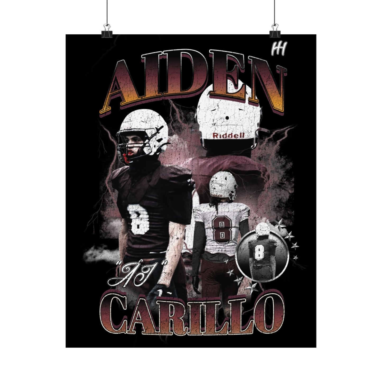 Aiden AJ Carillo Poster - 16″ x 20″