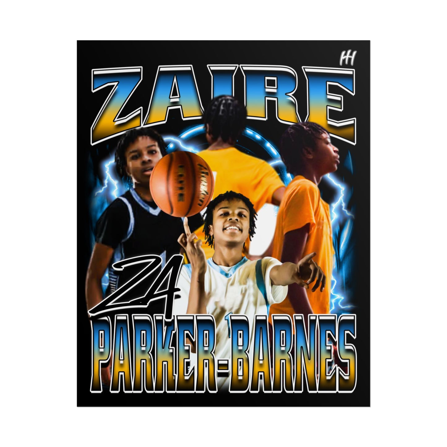 Zaire Parker-Barnes Poster - 16″ x 20″