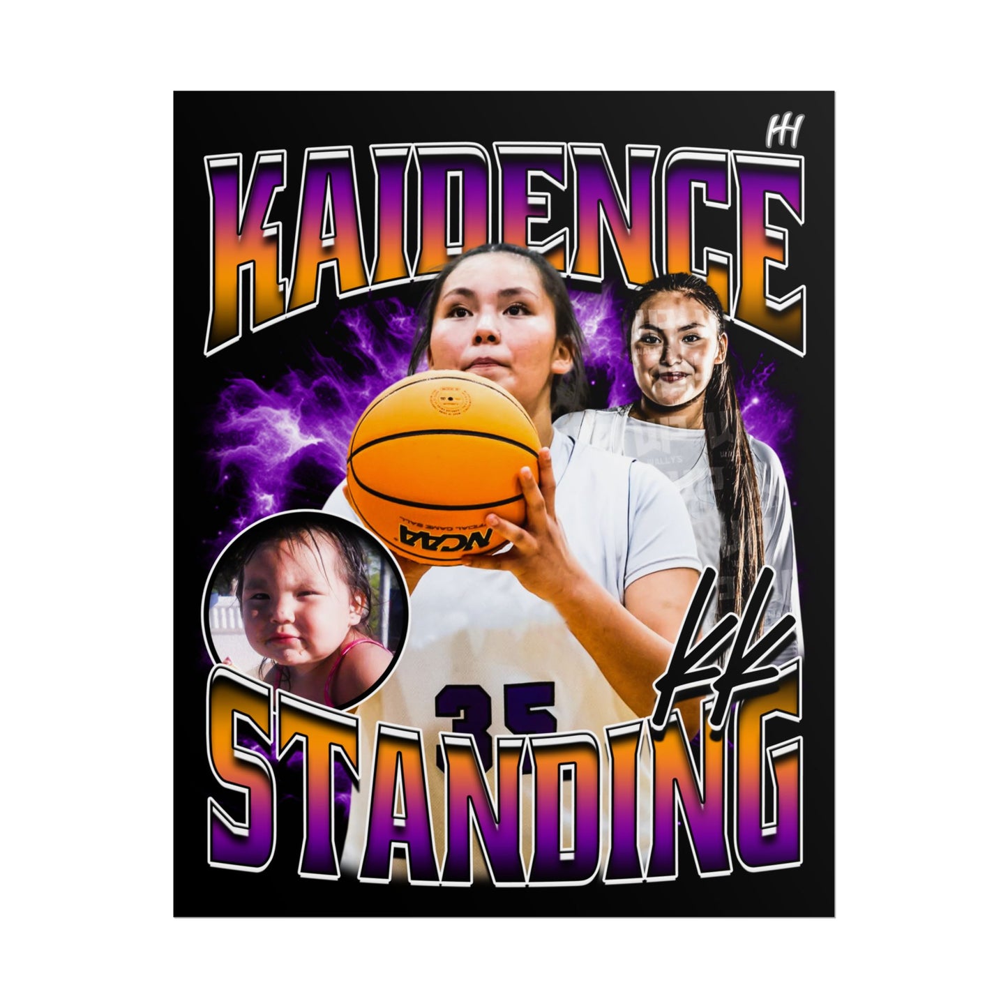 Kaidence Standing Poster - 16″ x 20″