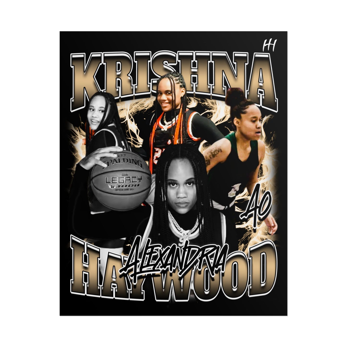 Krishna Alexandria Haywood Poster - 16″ x 20″