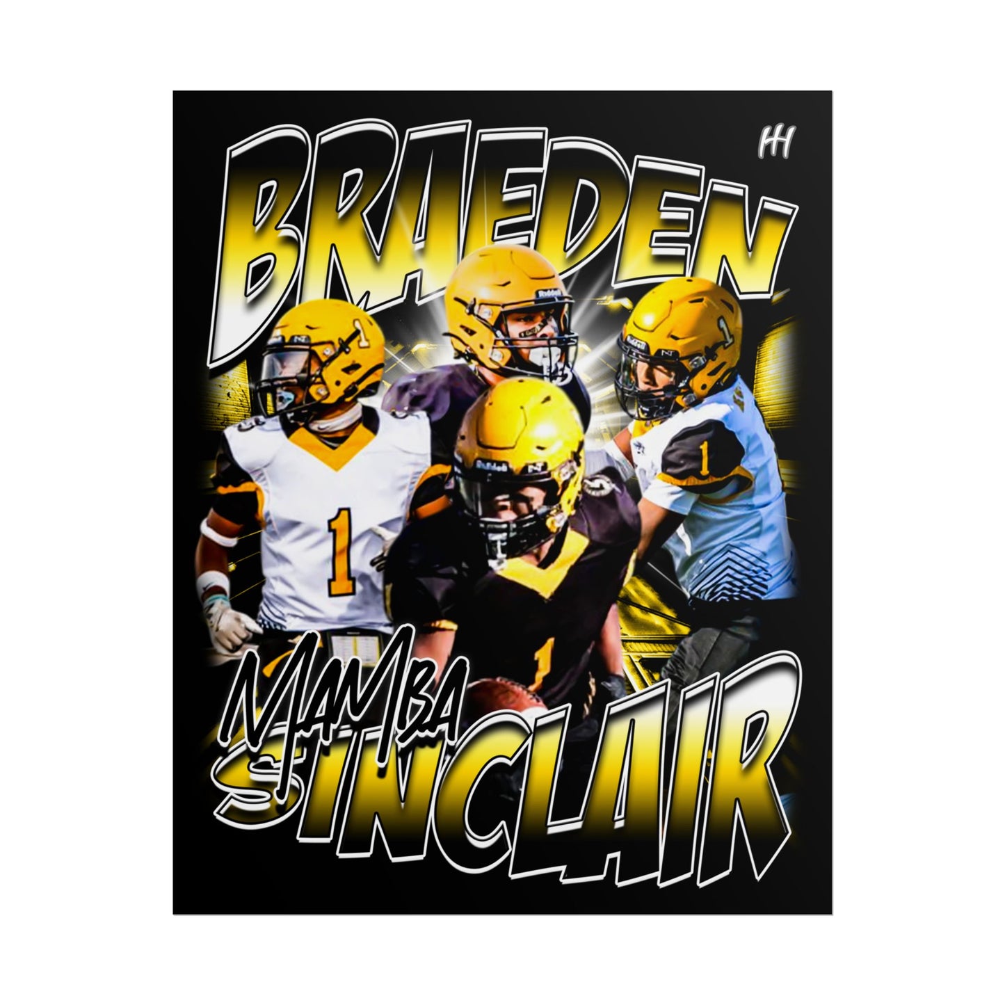 Braeden sinclair Poster - 16″ x 20″