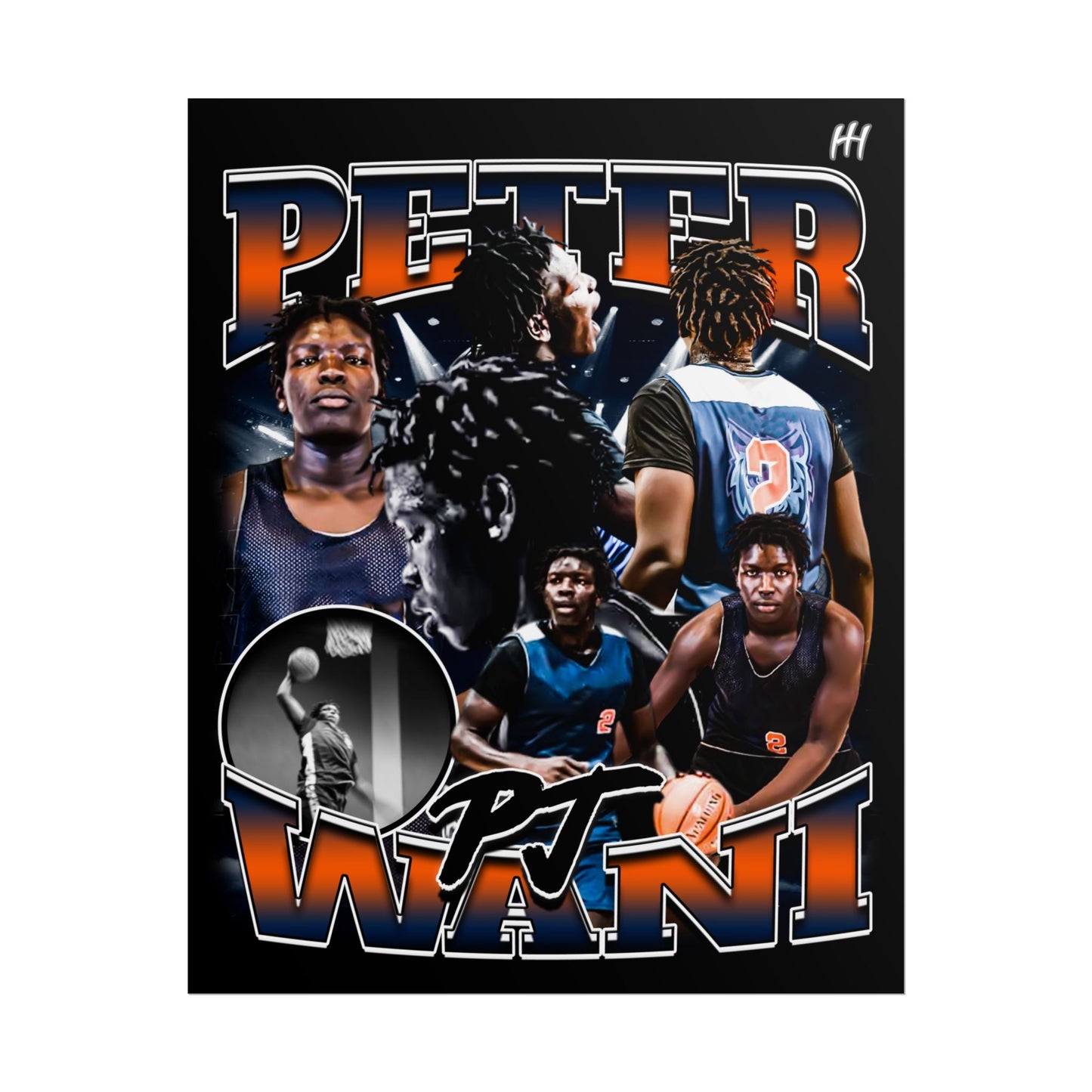 Peter Wani Poster - 16″ x 20″