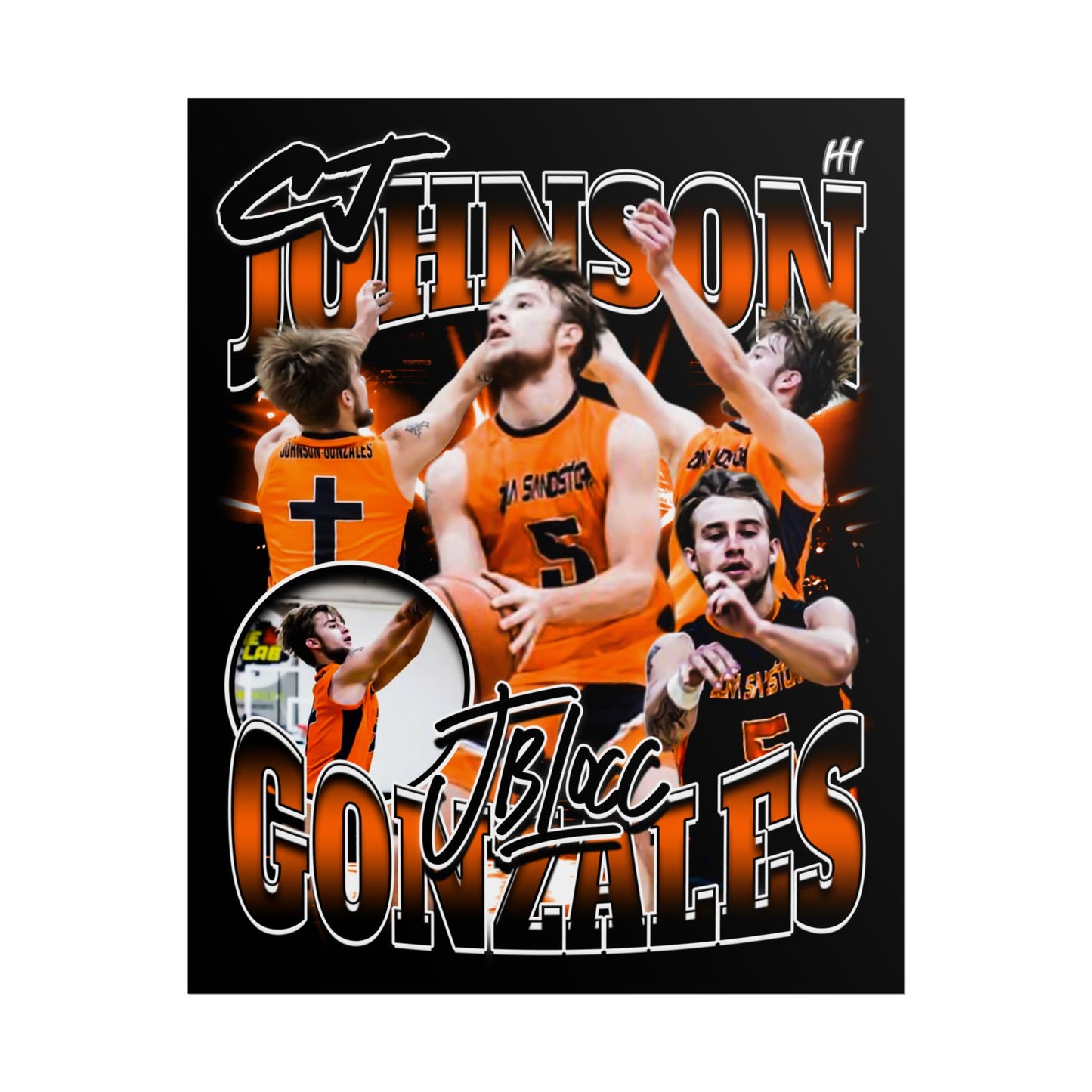 CJ Johnson-Gonzales Poster - 16″ x 20″
