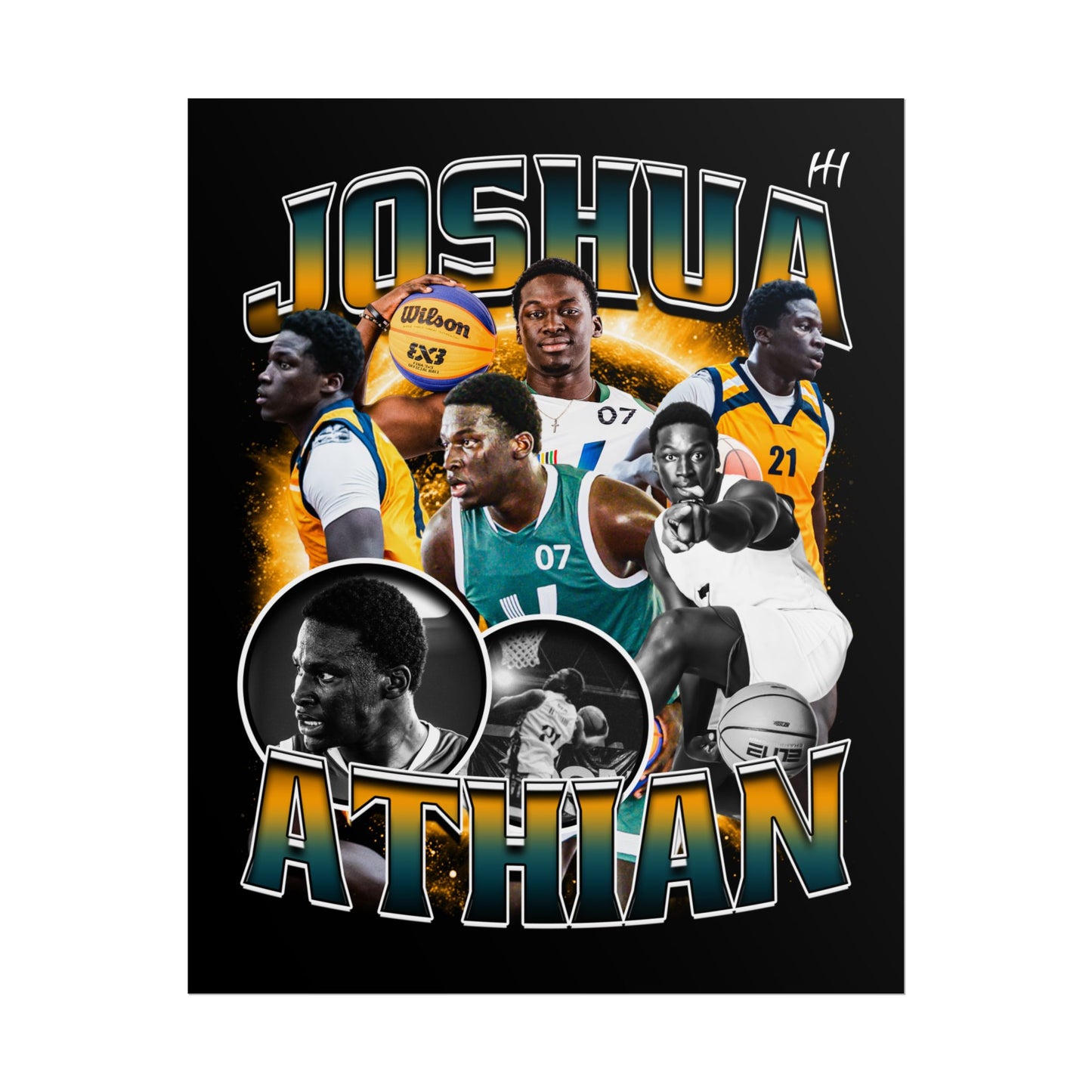 Joshua Athian Poster - 16″ x 20″