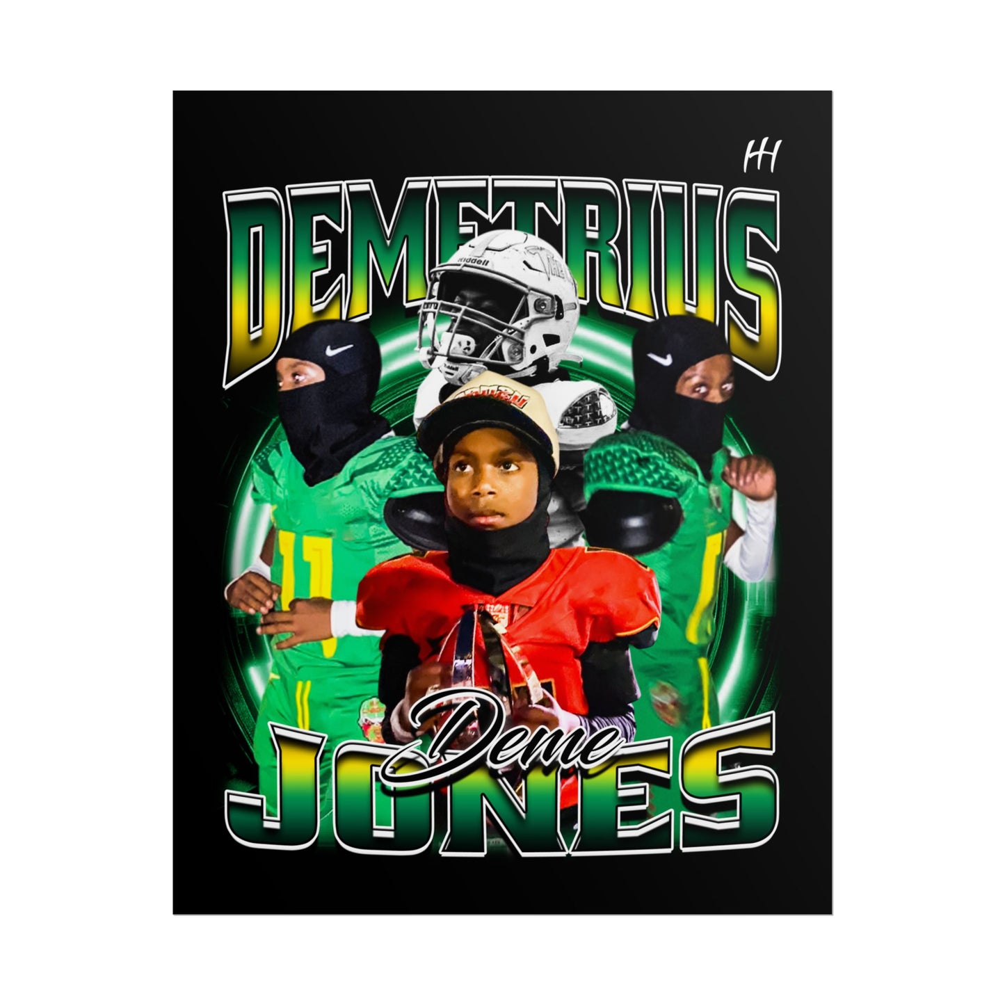 Demetrius Jones Poster - 16″ x 20″