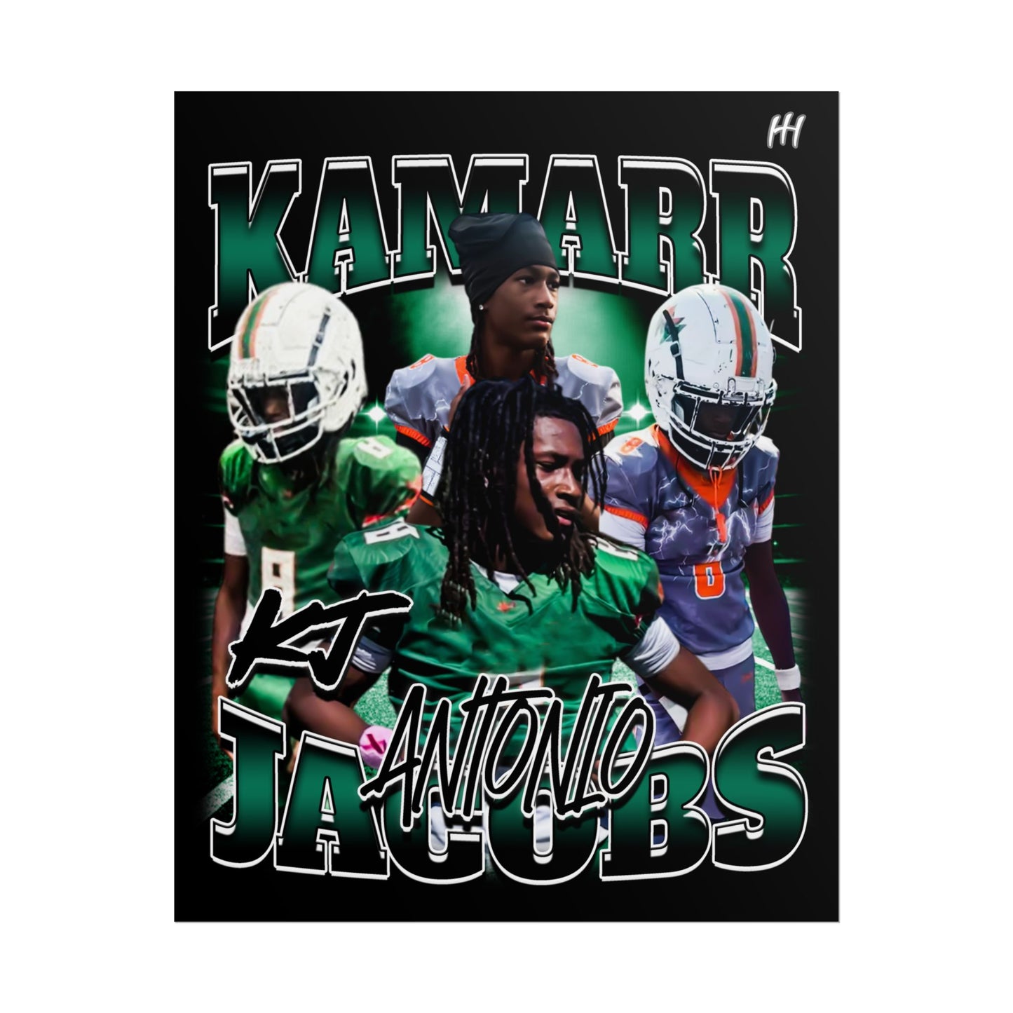 Kamarr Antonio jacobs Poster - 16″ x 20″