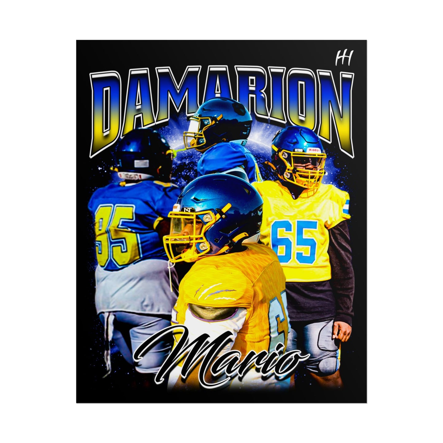 Damarion Poster - 16″ x 20″
