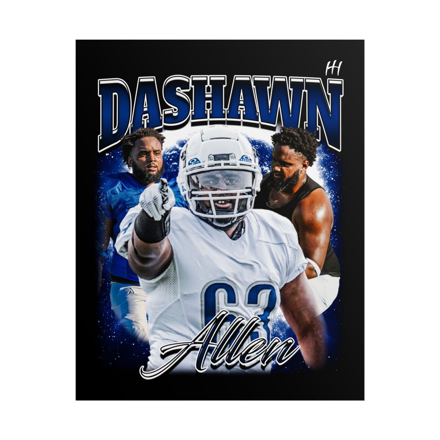 Dashawn Allen Poster - 16″ x 20″