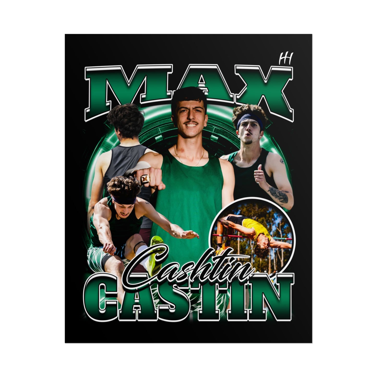 Max Castin Poster - 16″ x 20″