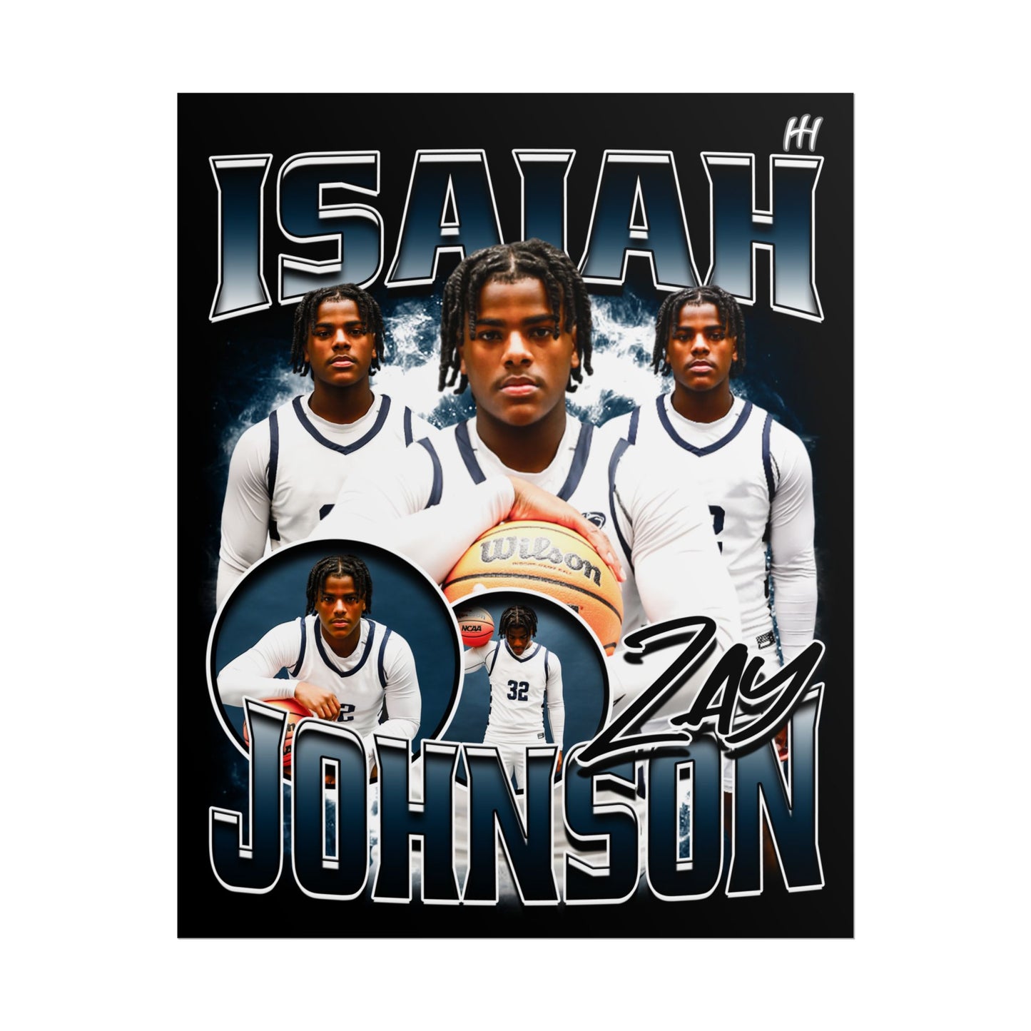 Isaiah-Johnson Poster - 16″ x 20″