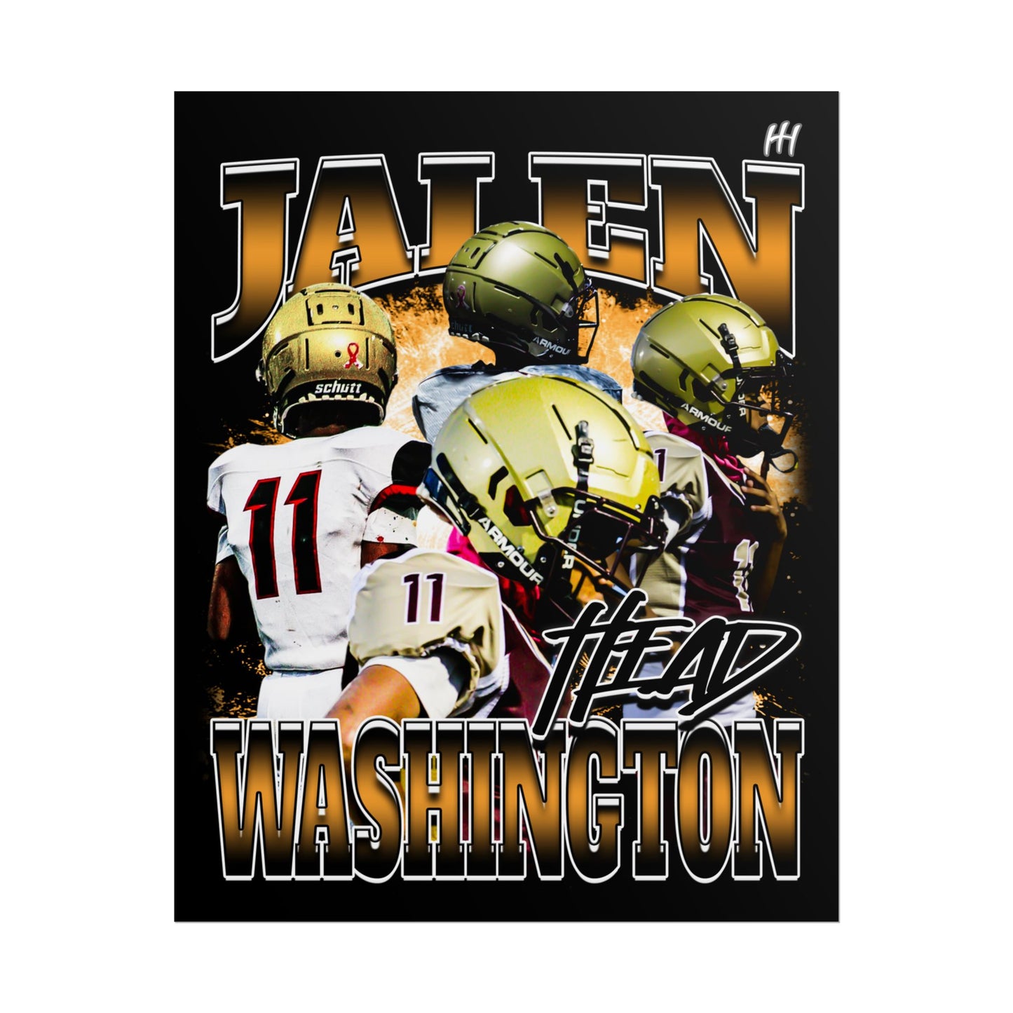 Jalen Washington Poster - 16″ x 20″