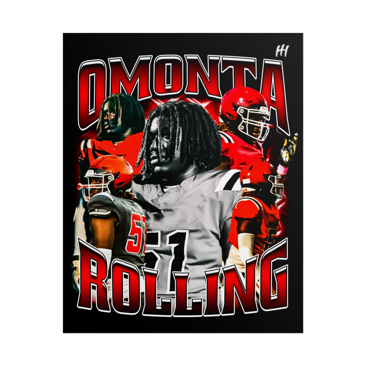 Omonta rolling Poster - 16″ x 20″