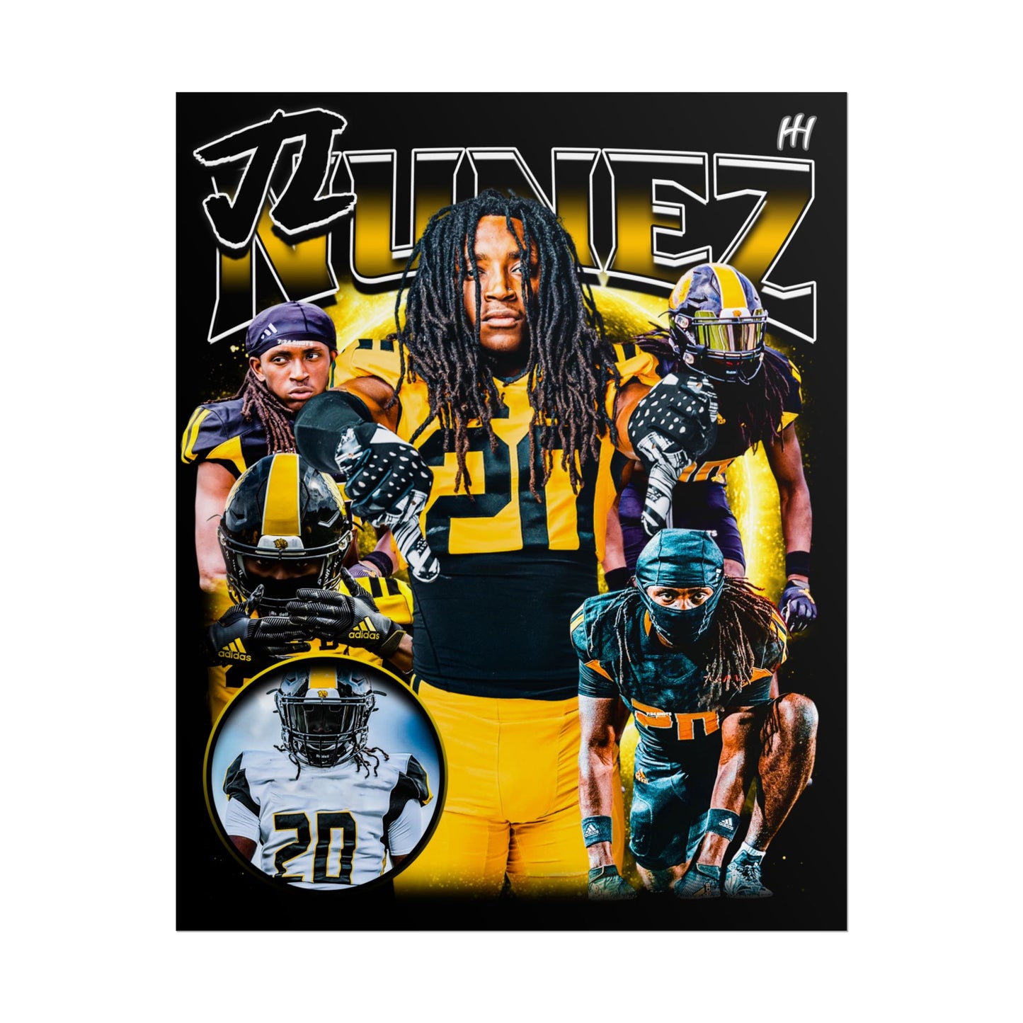 JL Nunez Poster - 16″ x 20″