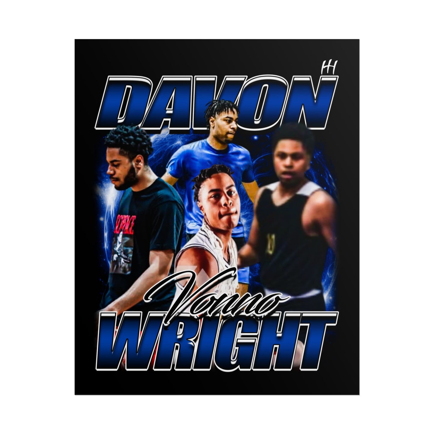 Davon Wright Poster - 16″ x 20″