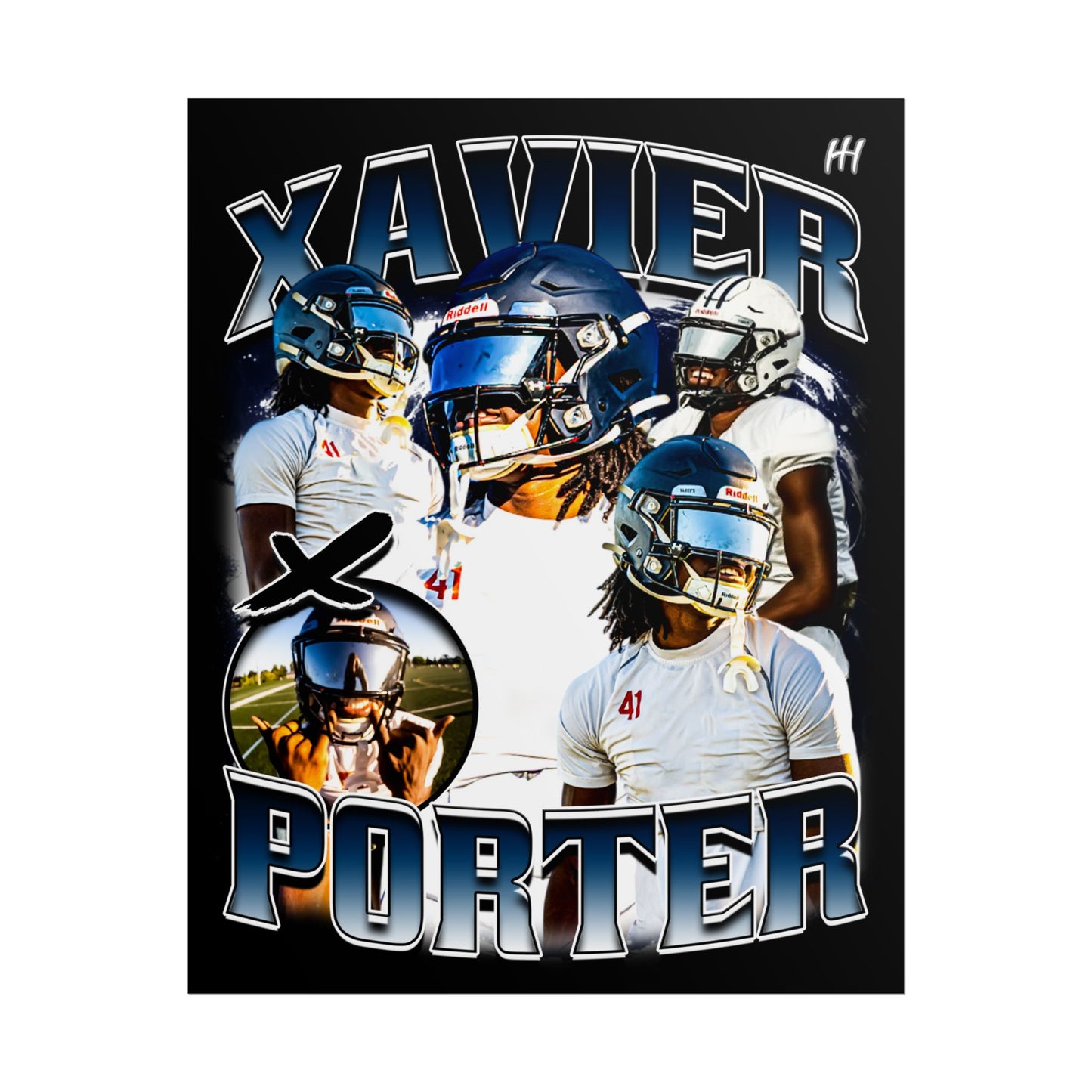 Xavier Porter Poster - 16″ x 20″