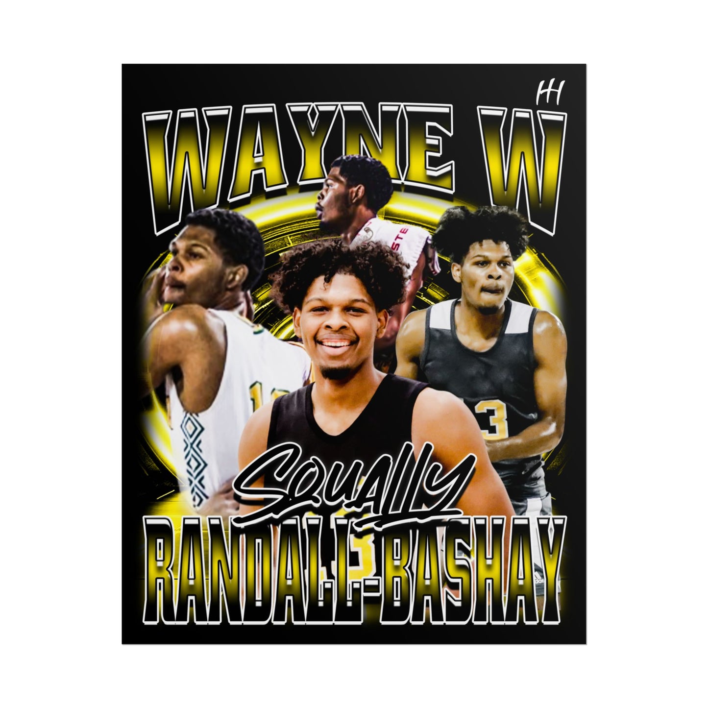 Wayne W Randall-Bashay Poster - 16″ x 20