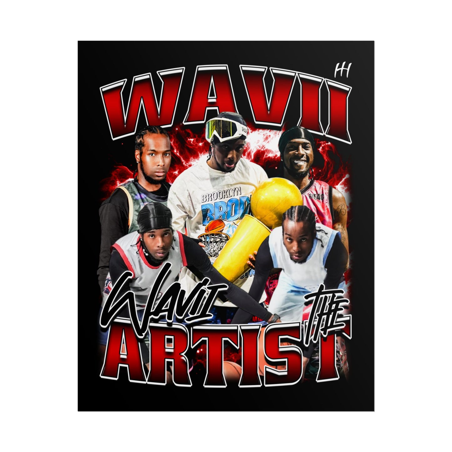 Wavii The Artist Poster - 16″ x 20″