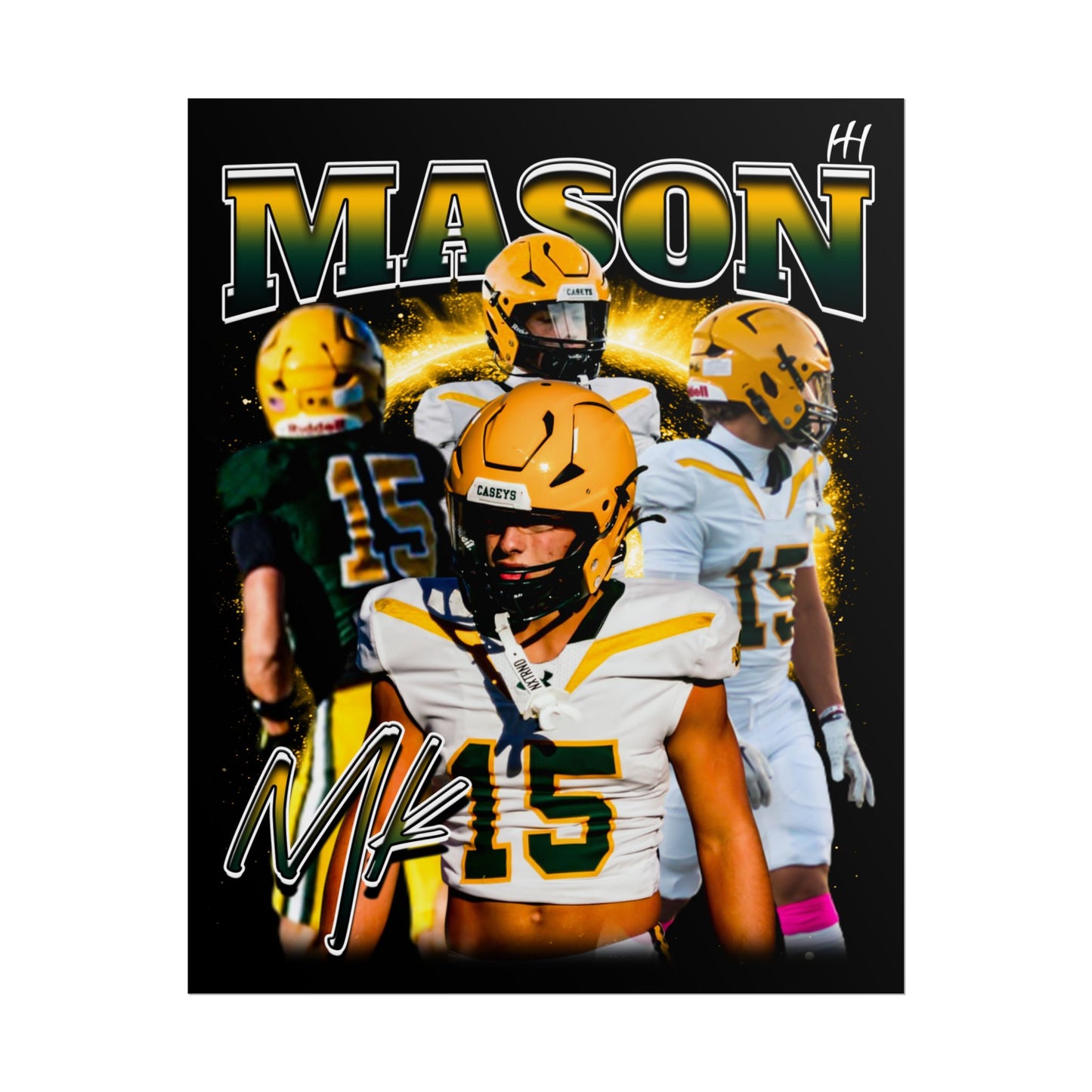 Mason Poster - 16″ x 20″