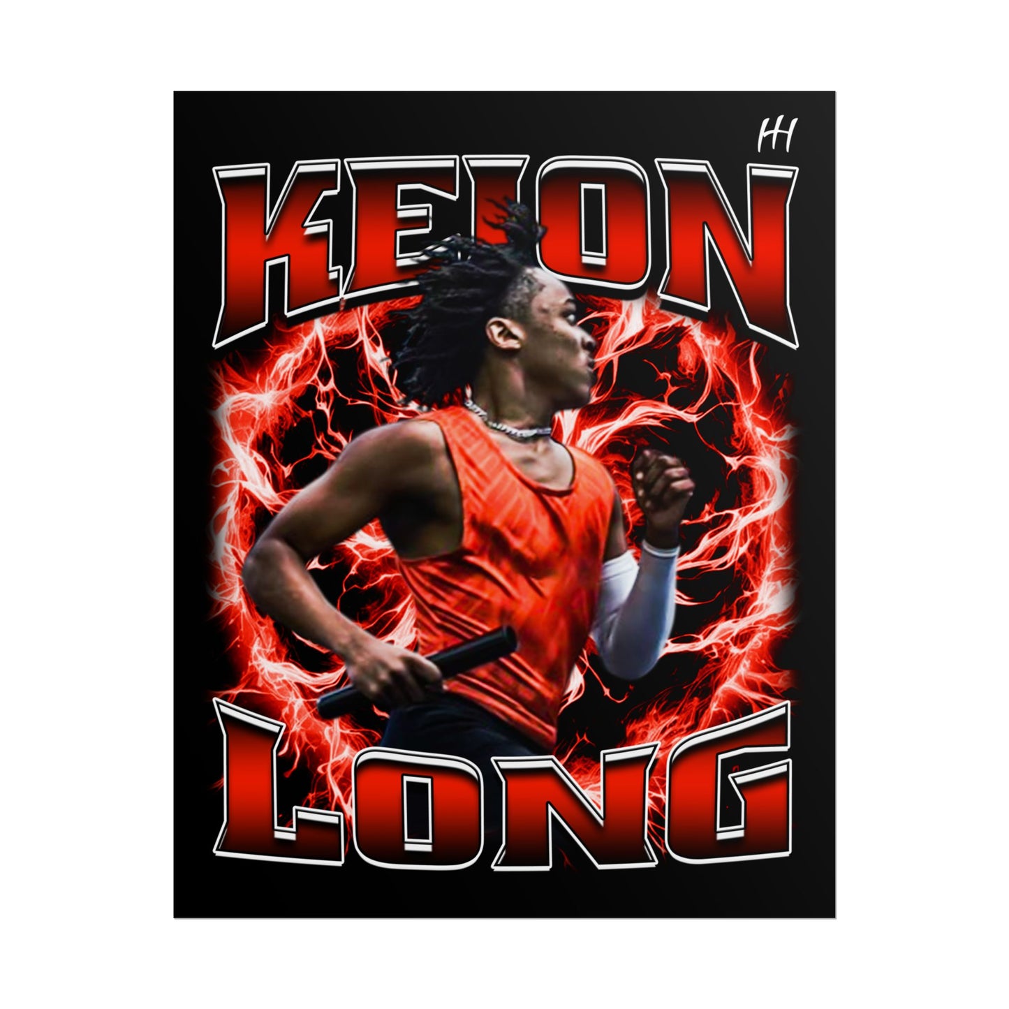 Keion Long Poster - 16″ x 20″