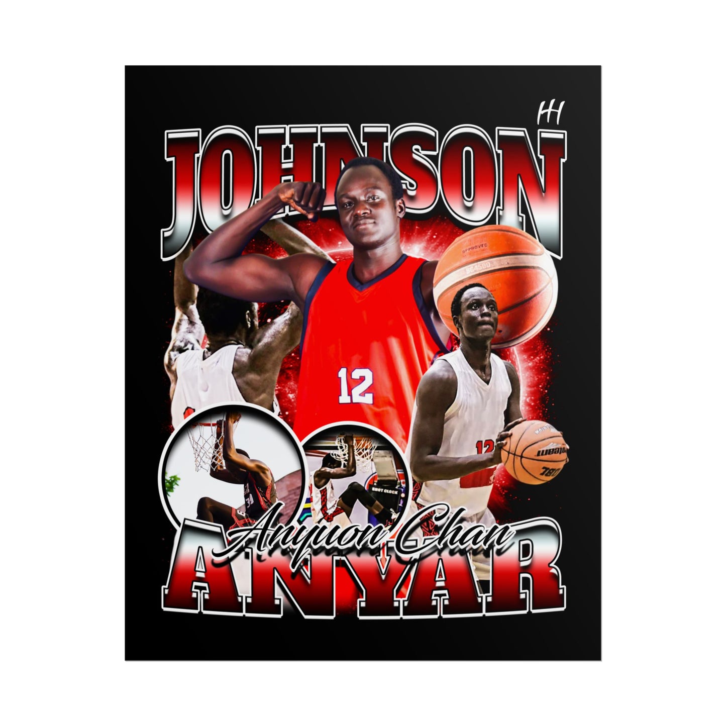 Johnson Anyuon Chan Anyar Poster - 16″ x 20″