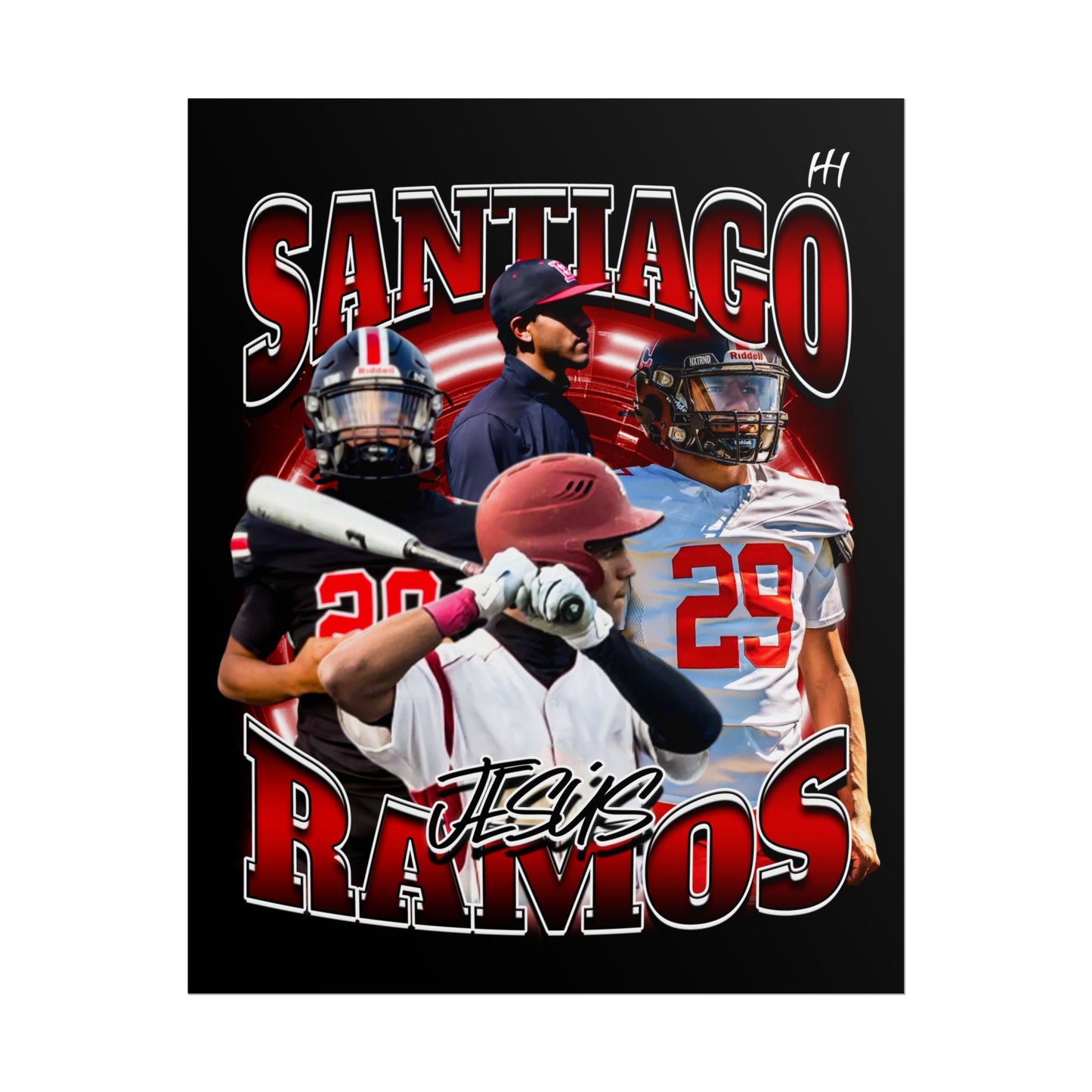 Santiago Jesús Ramos Poster - 16″ x 20″