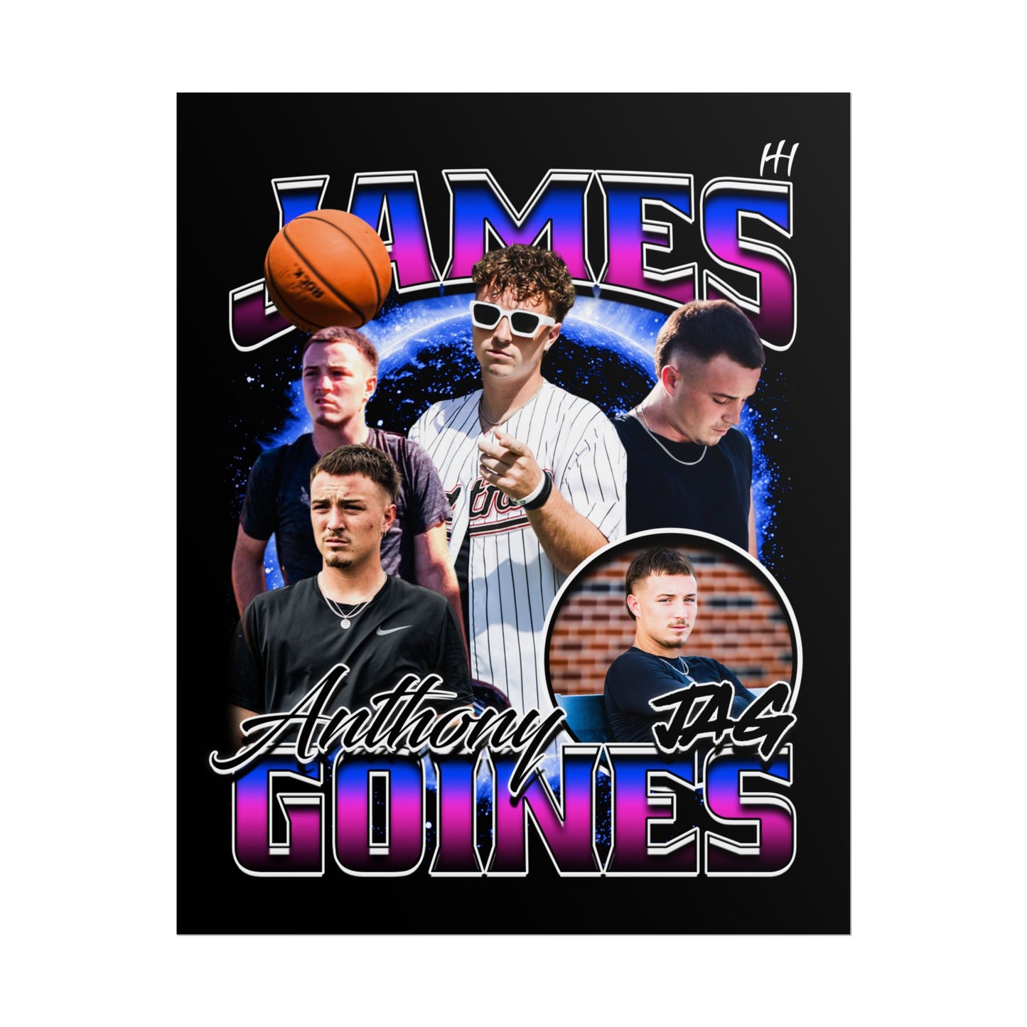James Anthony Goines Poster - 16″ x 20″