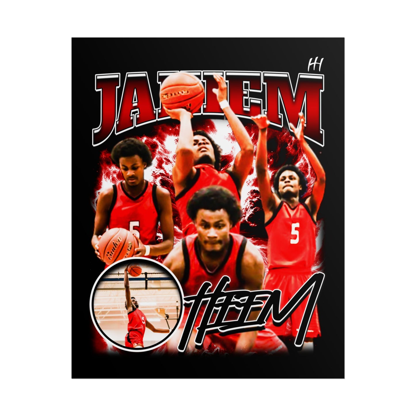 Jahiem Poster - 16″ x 20″