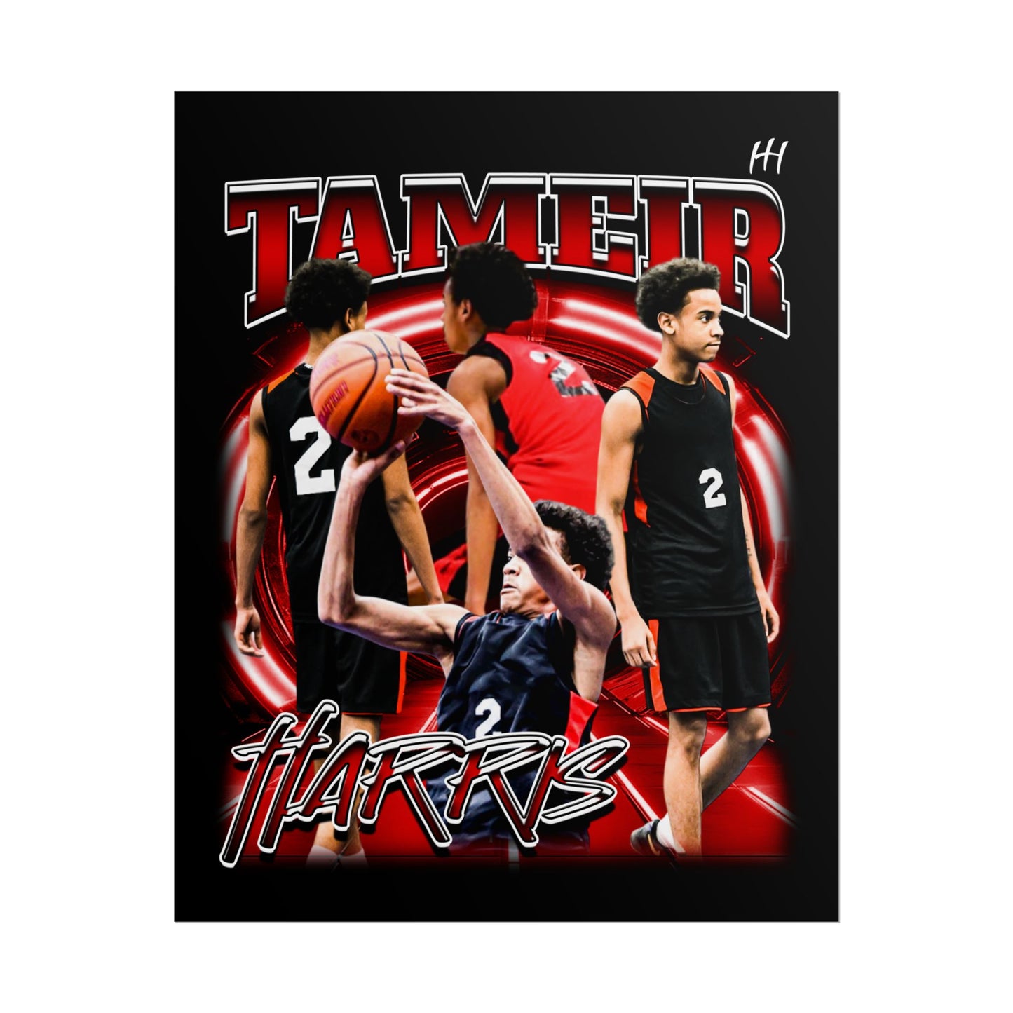 Tameir Harris Poster - 16″ x 20″