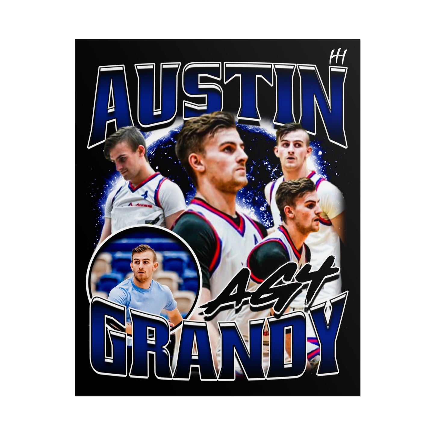 Austin Grandy Poster - 16″ x 20″