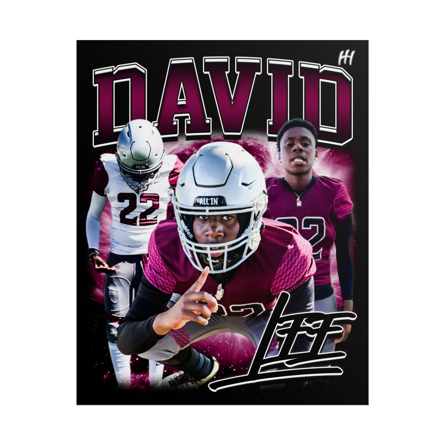 David Poster - 16″ x 20″