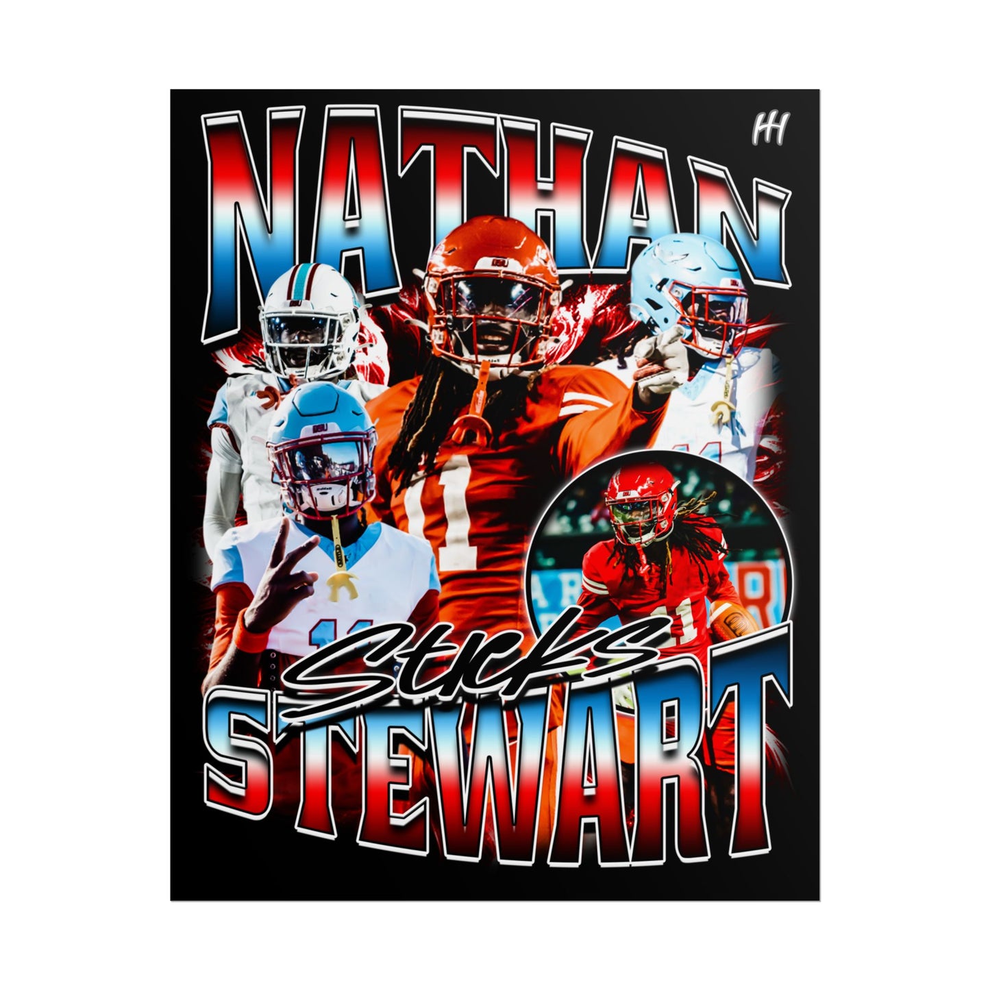 Nathan Stewart Poster - 16″ x 20″